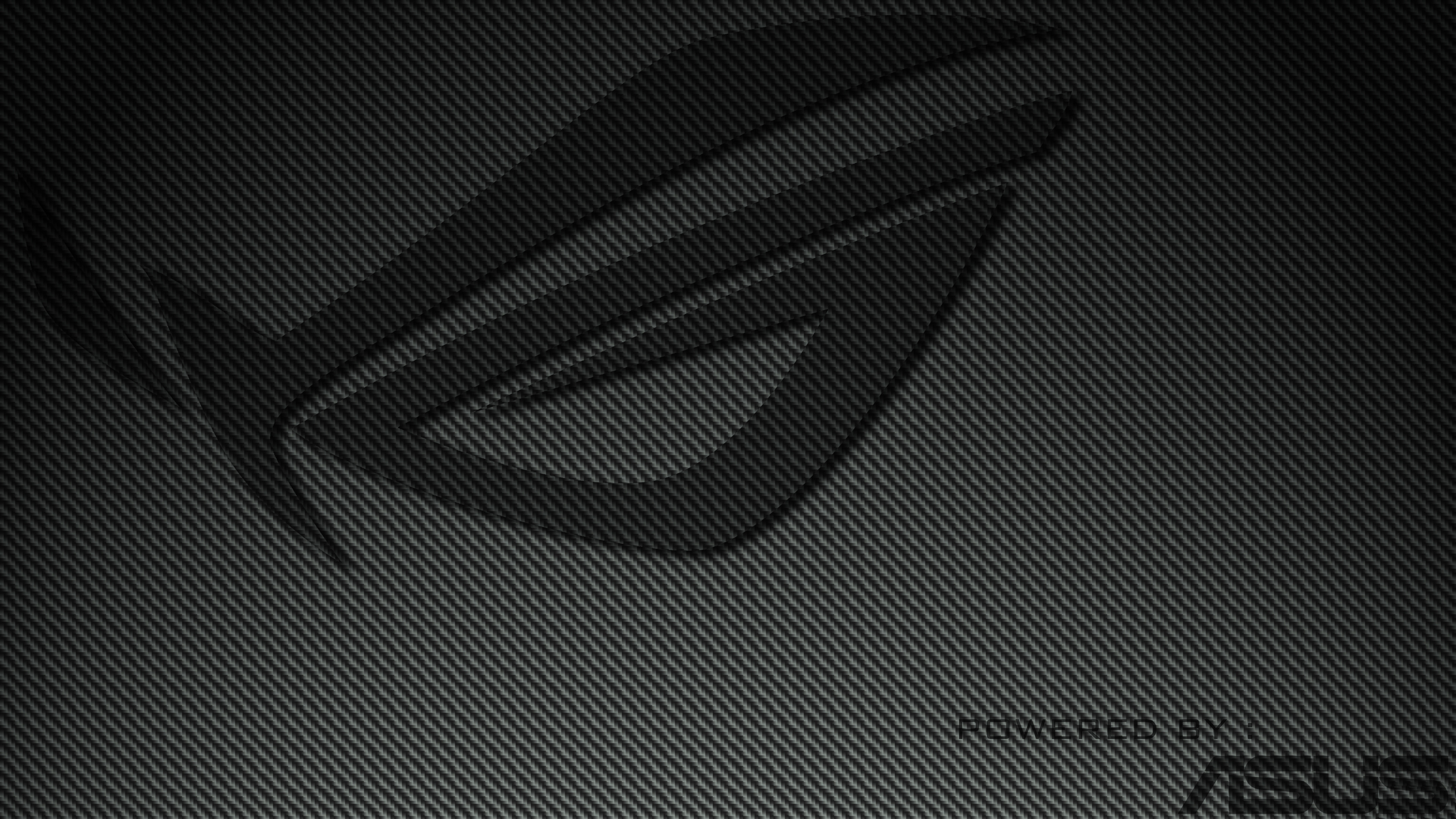 ASUS ROG, Logo ROG, Fibra di carbonio, Grigio scuro, 4K 2160p, sfondo desktop