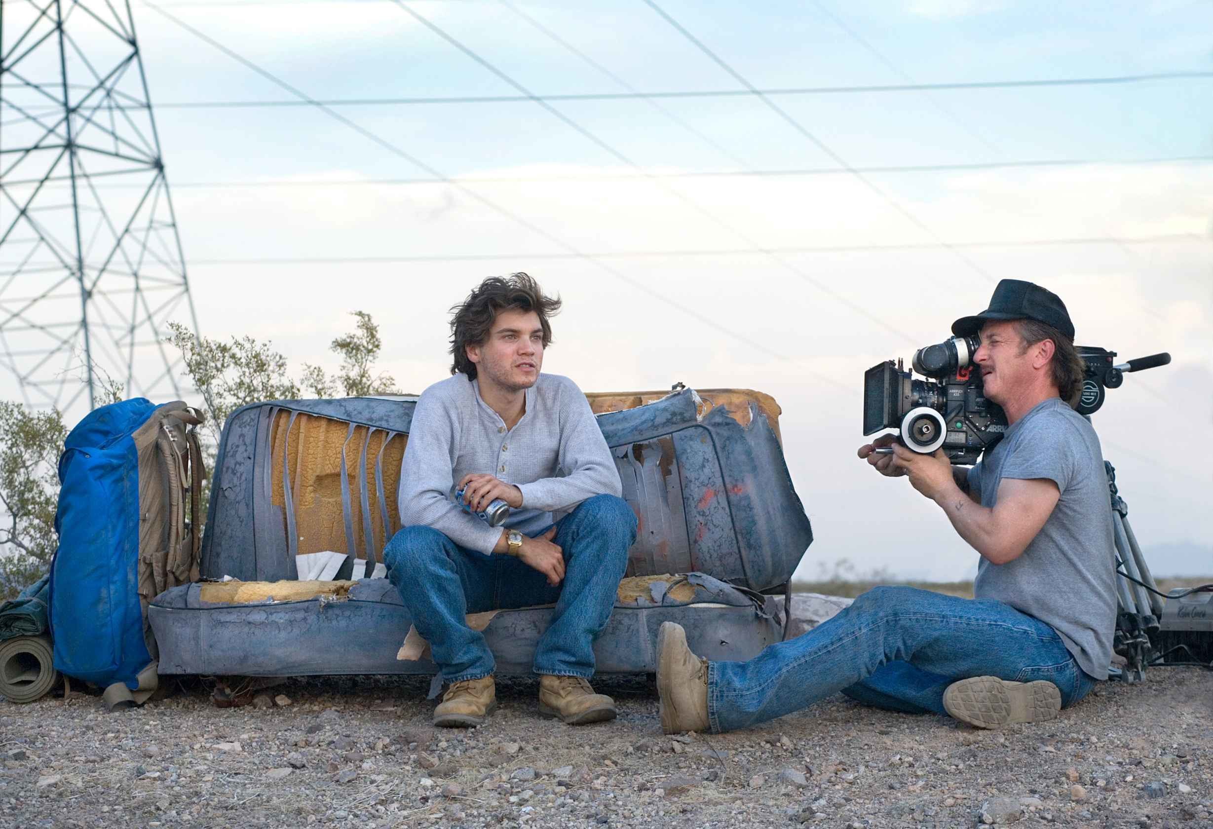 Sean Penn, Emile Hirsch, Into the Wild - Nelle terre selvagge, Dietro le quinte, Cinepresa, sfondo per PC