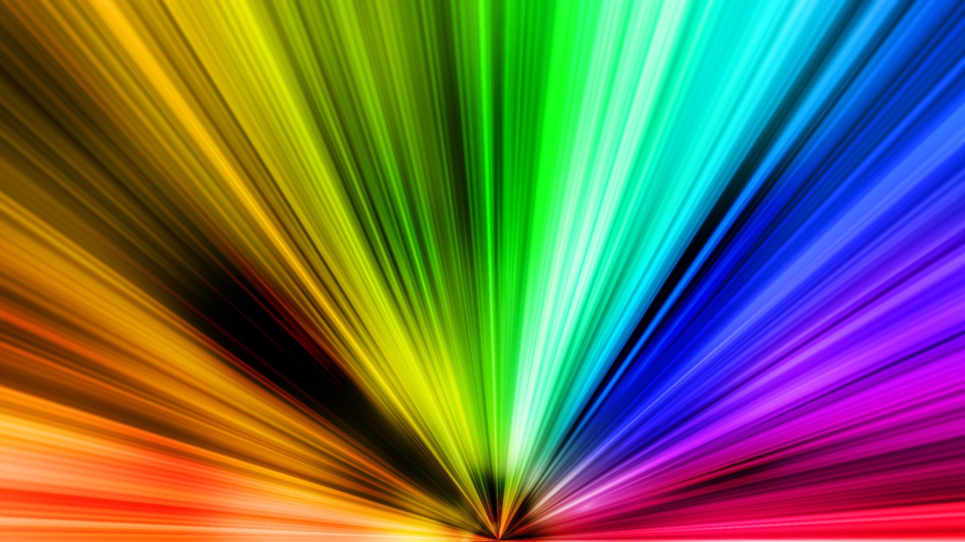 Raggi arcobaleno, Astratto, Spettro, Full HD, sfondo per PC
