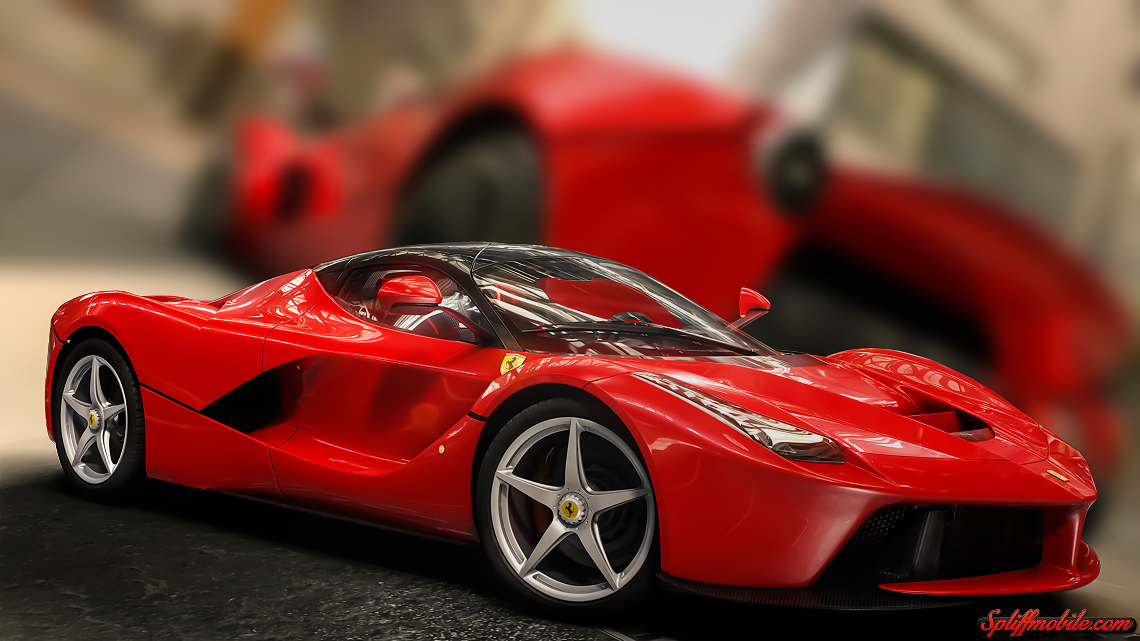 LaFerrari, Ferrari, Rosso, Hypercar, 4K, sfondo desktop
