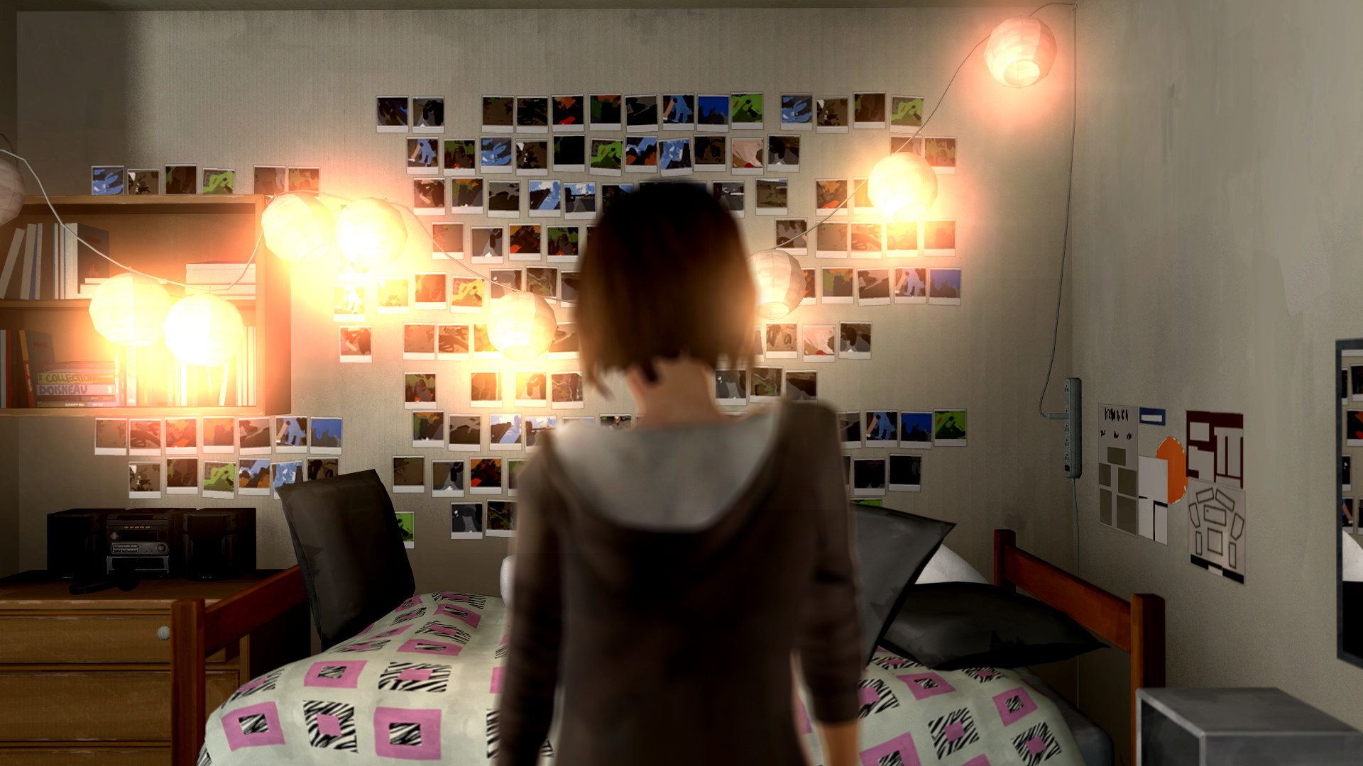 Max Caulfield, Life is Strange, Polaroid, Luci, Camera, 16:9 Full HD, sfondo widescreen