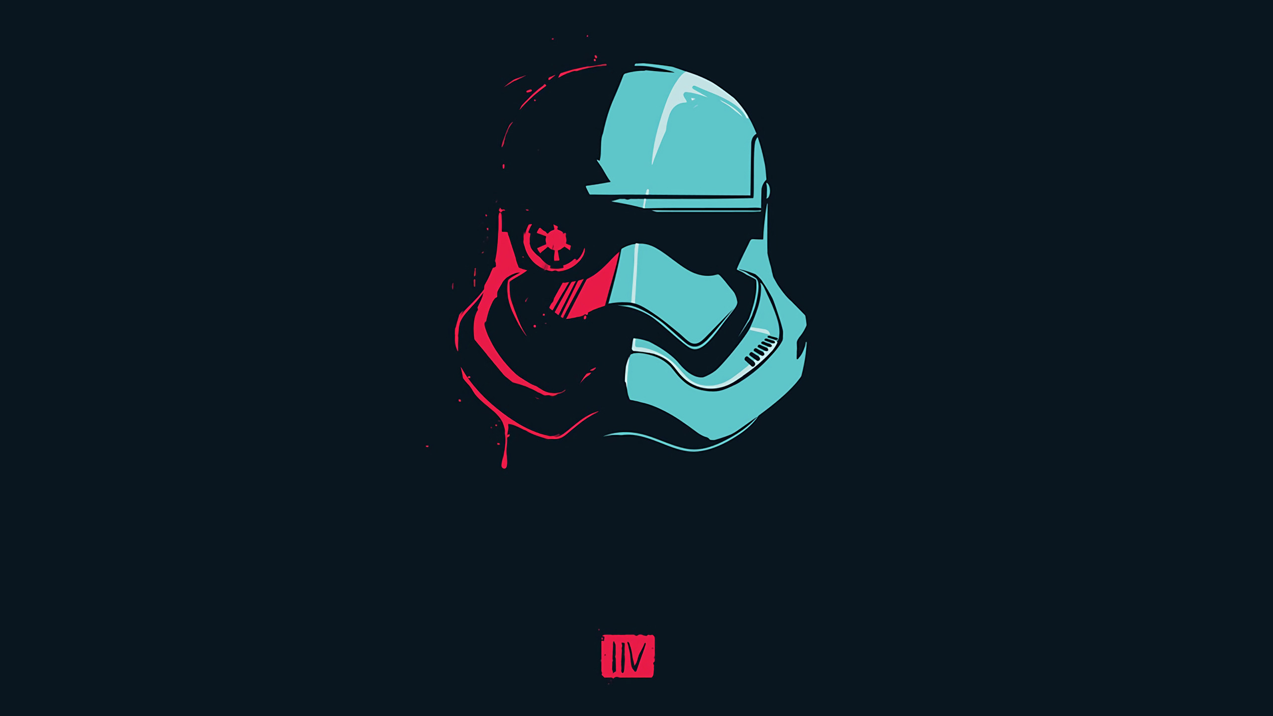 Stormtrooper del Primo Ordine, Casco, Star Wars, Sfondo nero, 2K, wallpaper per computer
