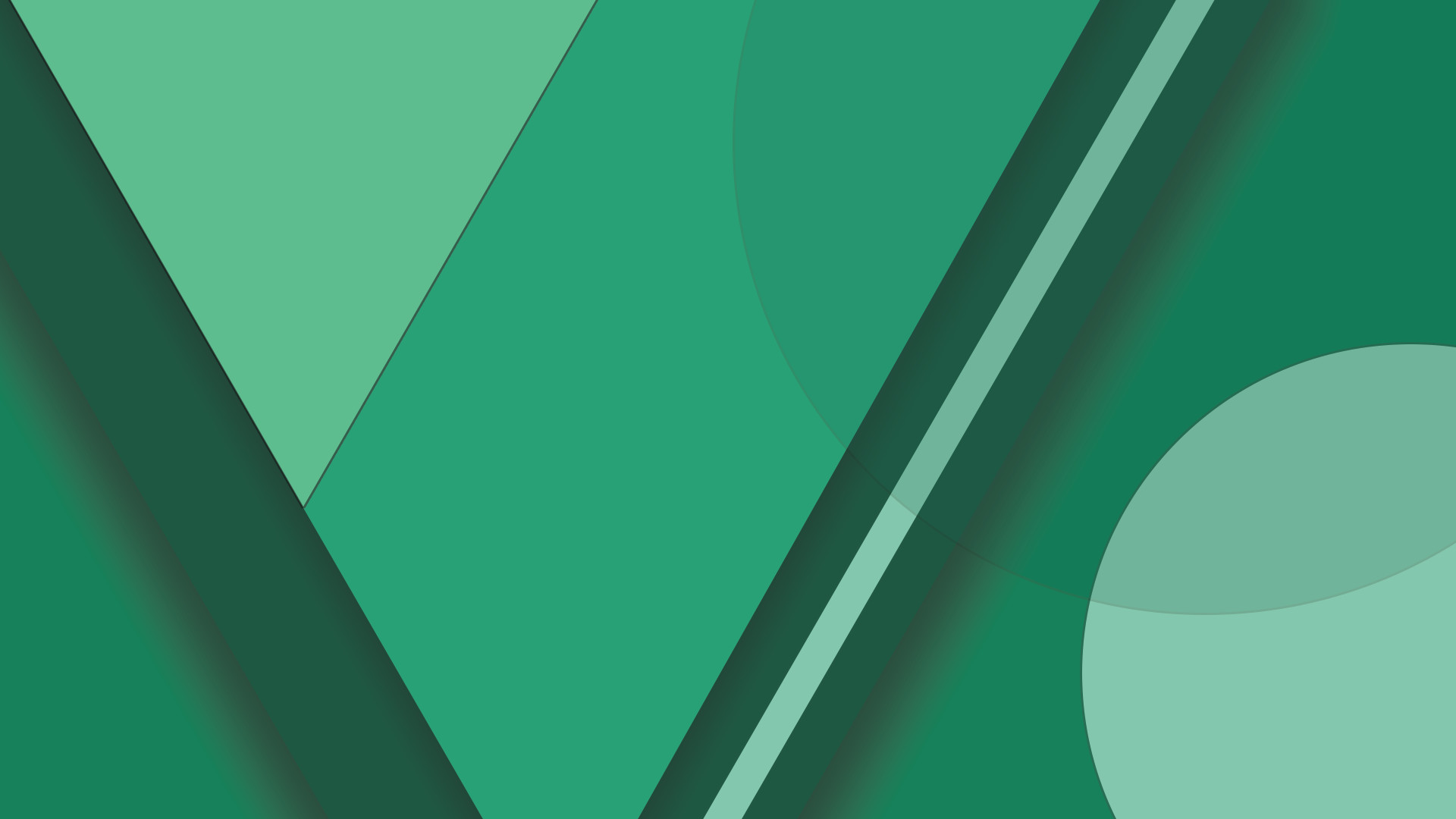 Material Design, Verde, Cerchi, Diagonali, Geometrico, Full HD 1080p, sfondo desktop