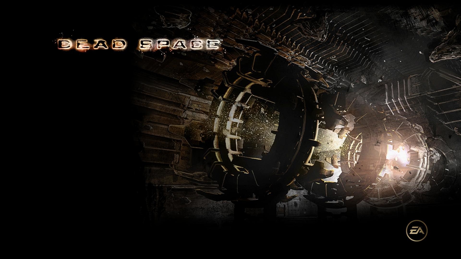 Dead Space, USG Ishimura, Corridoio, Logo, EA, Full HD, sfondo per PC