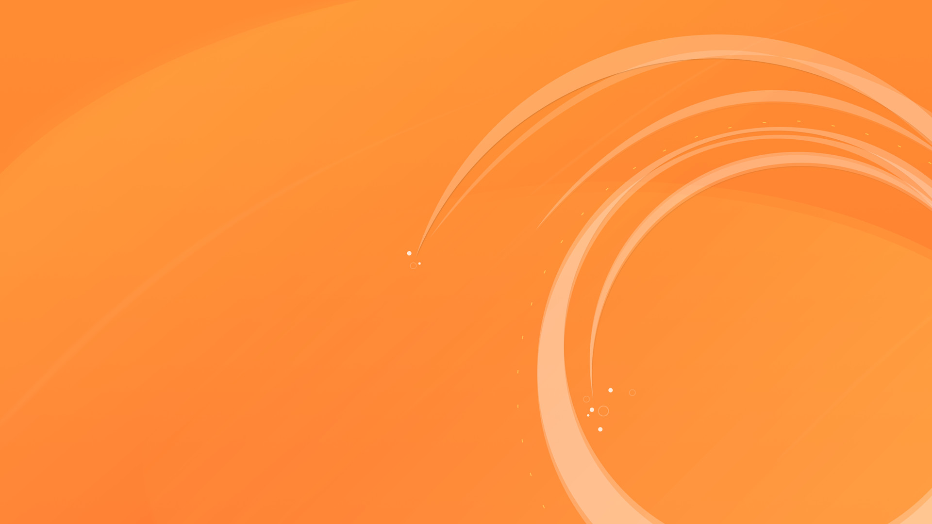 Cerchi, Arancione, Minimalista, Full HD 1080p, sfondo desktop