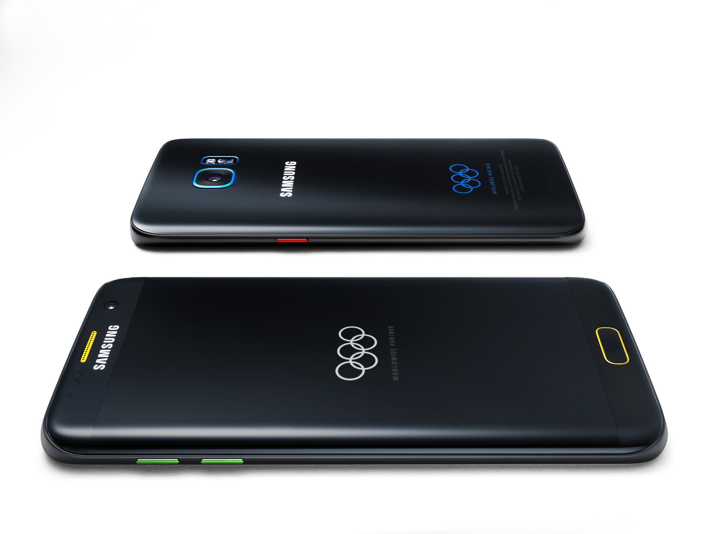 Samsung Galaxy S7 Edge Olympic Edition, Anelli olimpici, Smartphone, schermata di blocco iPad