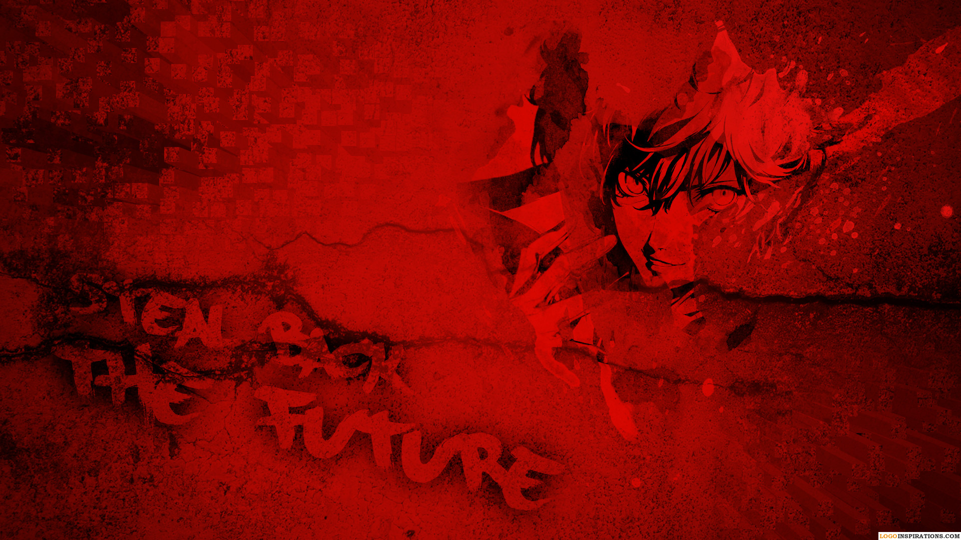 Joker, Persona 5, Steal Back the Future, Rosso, Full HD, sfondo desktop