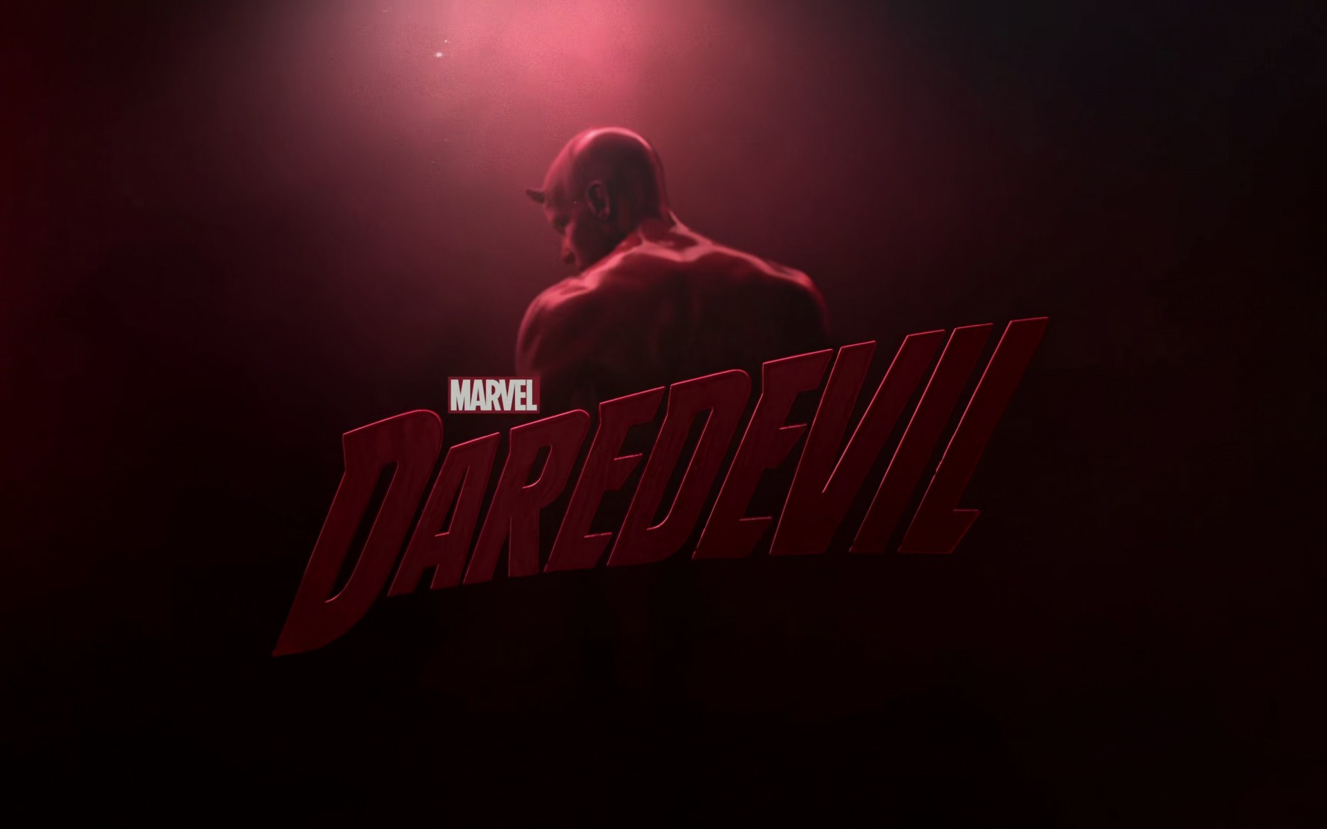 Daredevil, Marvel, Logo, Rosso, 1920x1200, sfondo per PC