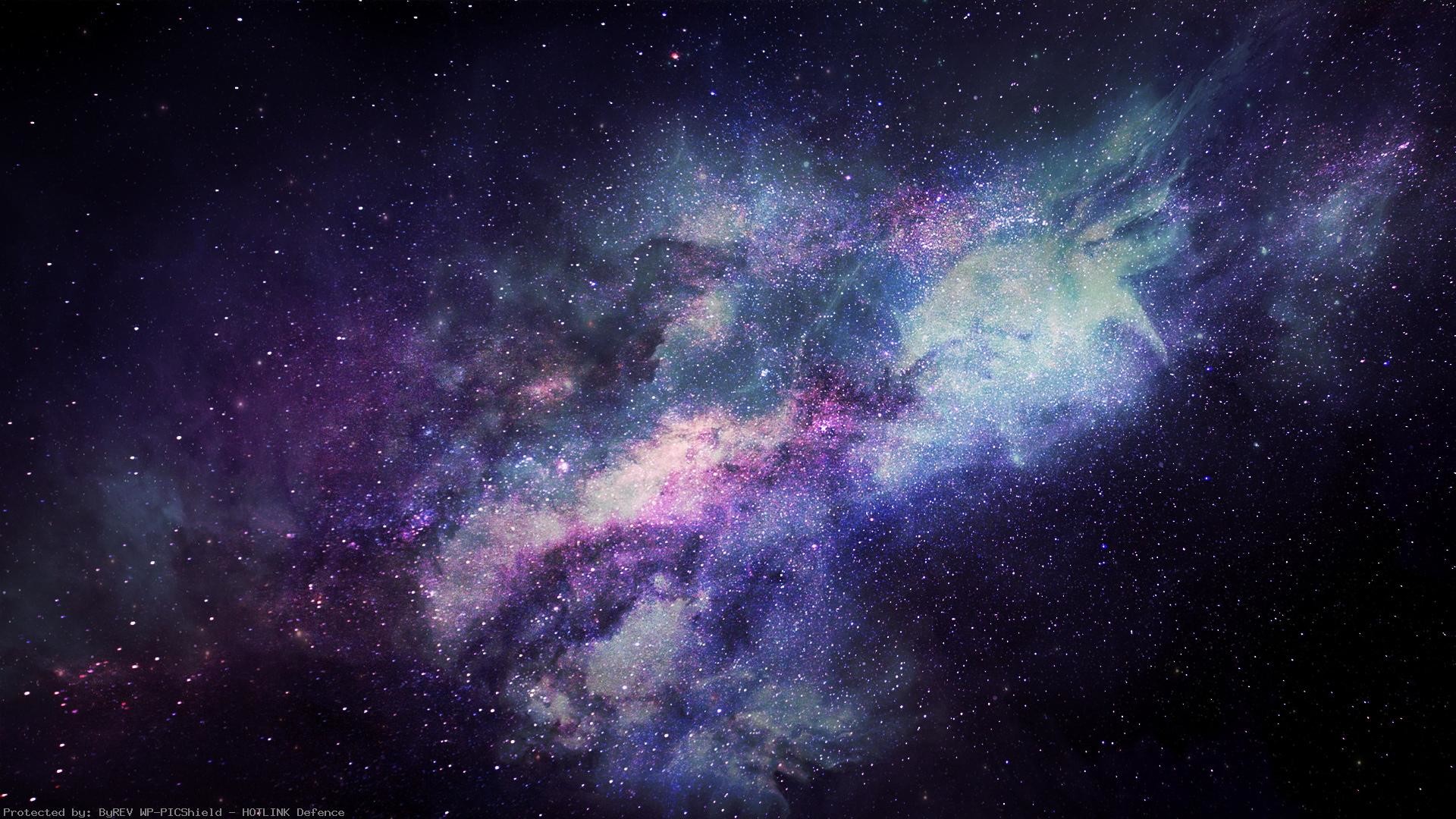 Nebulosa, Spazio, Viola, Stelle, Full HD, sfondo per portatile