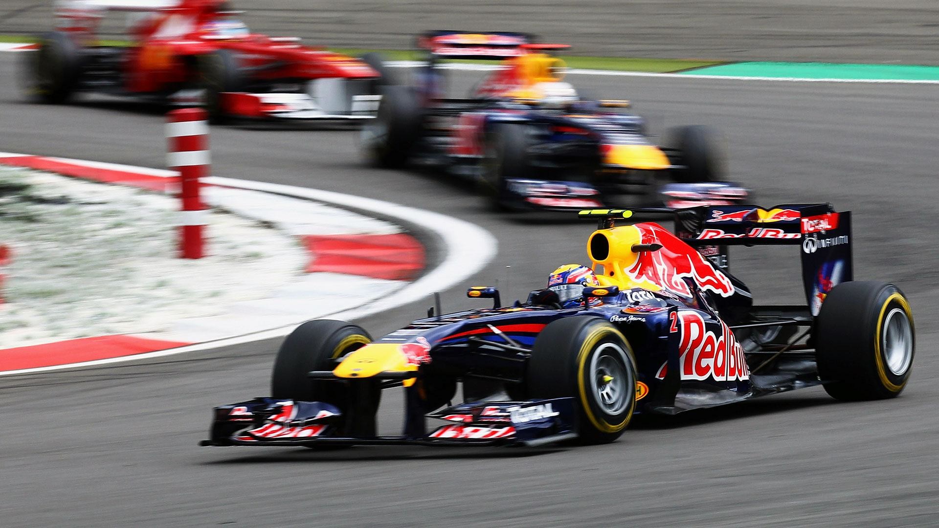 Red Bull Racing, Formula 1, Gara, Cordolo, 1920x1080, immagine di sfondo