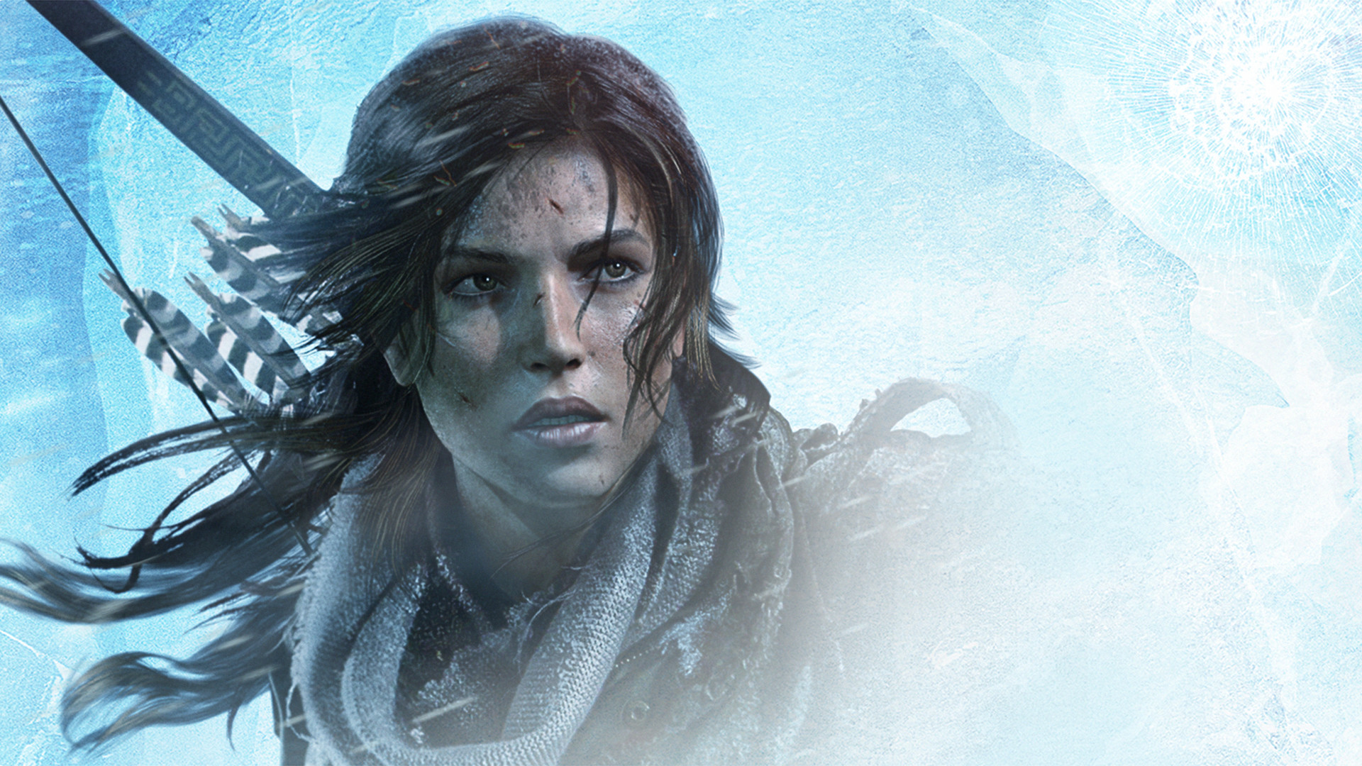 Lara Croft, Rise of the Tomb Raider, Ritratto, Ghiaccio, Full HD, wallpaper desktop