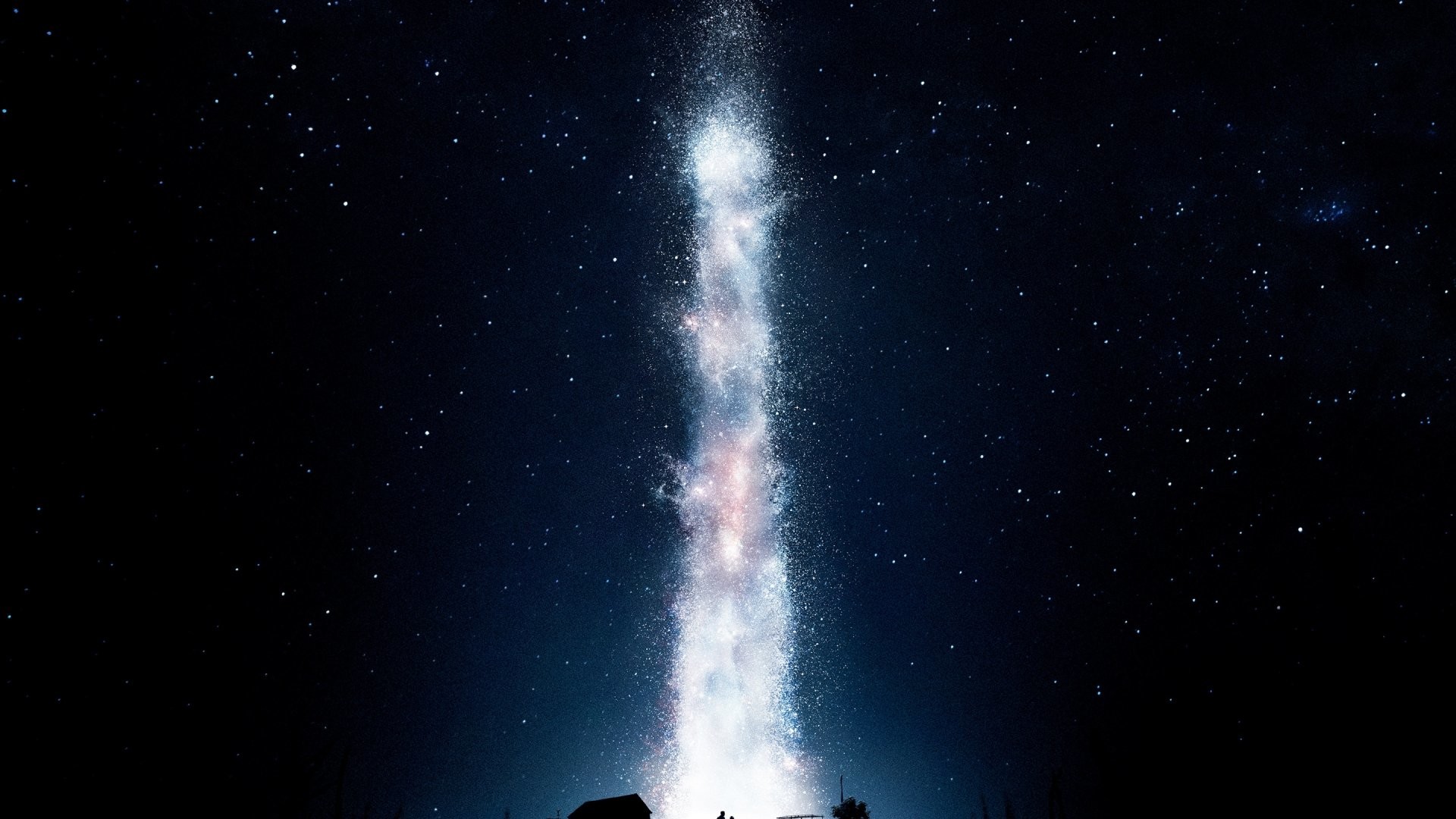 Interstellar, Via Lattea, Cielo stellato, Full HD, sfondo per portatile