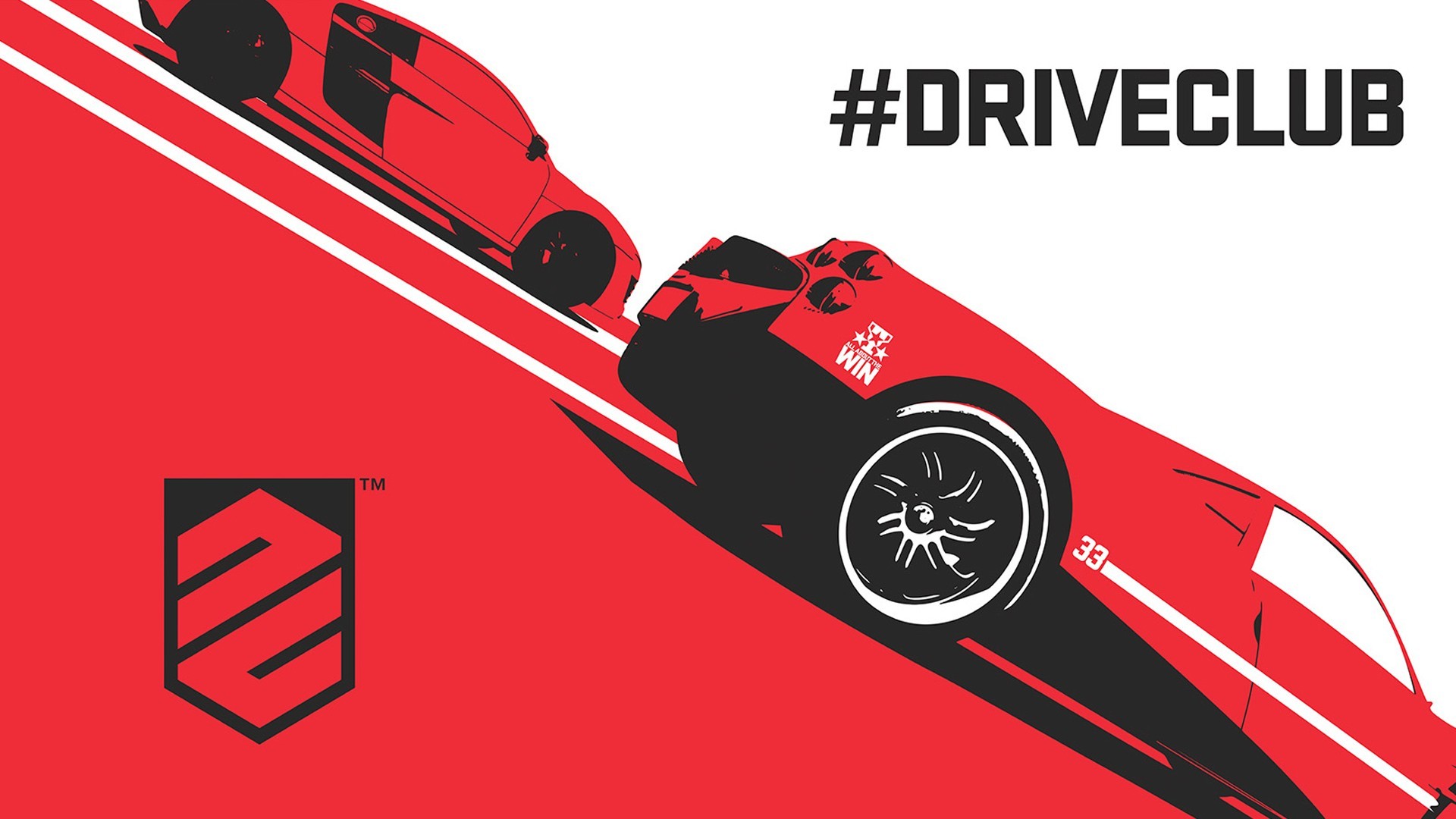 Driveclub, Evolution Studios, Auto sportiva, Rosso, Illustrazione, sfondo desktop Full HD
