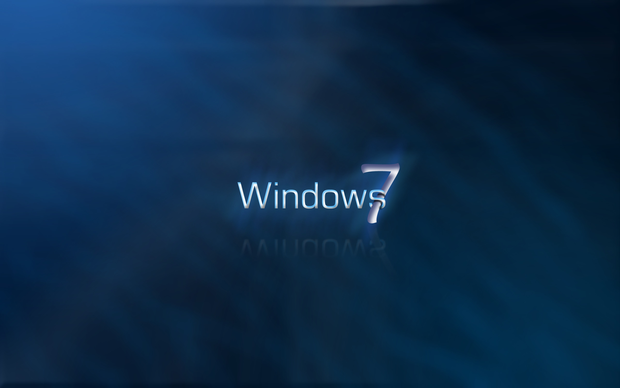 Windows 7, Blu scuro, 2K, sfondo per portatile