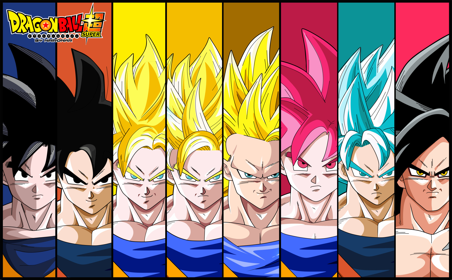 Son Goku, Trasformazioni, Dragon Ball Super, 1920x1193, sfondo MacBook Pro