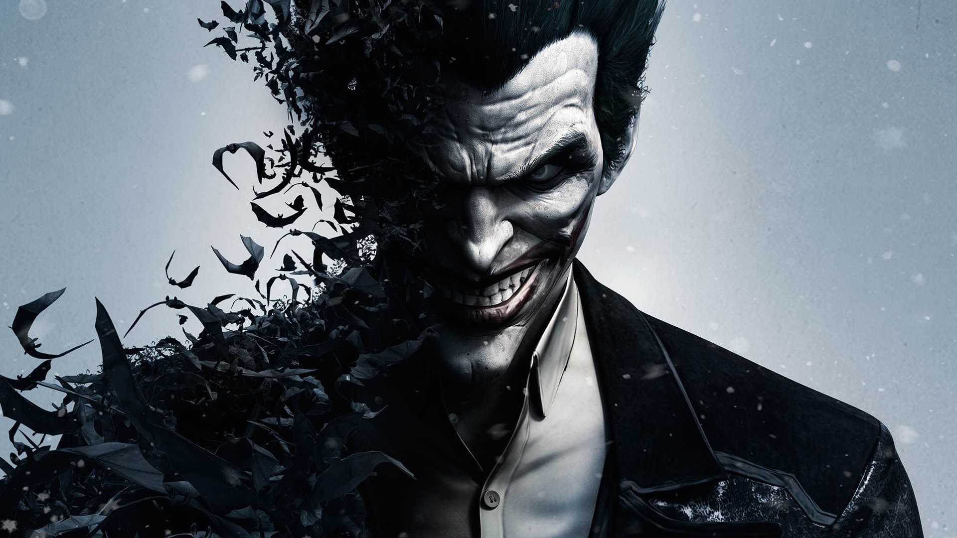Joker, Batman: Arkham Origins, Pipistrelli, Full HD 1080p, sfondo desktop