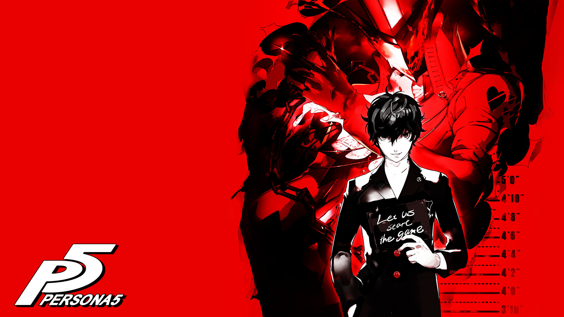 Joker, Arsène, Persona 5, Logo, Full HD 1080p, sfondo desktop