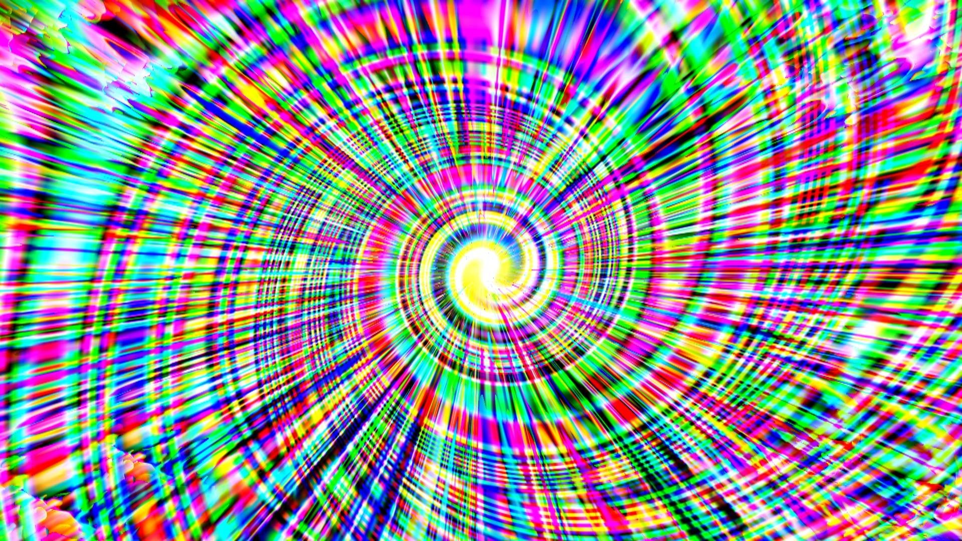 Spirale, Illusione ottica, Arte psichedelica, 1920x1080, immagine di sfondo