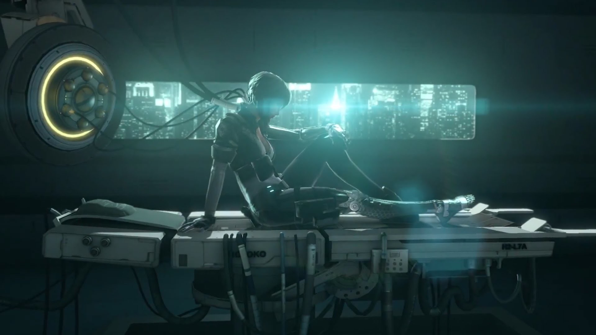 Motoko Kusanagi, Ghost in the Shell, Laboratorio, Cyborg, Full HD, sfondo per PC