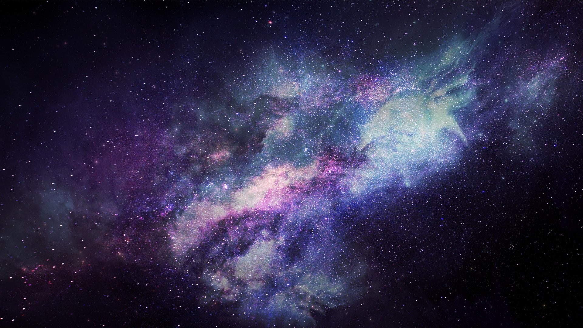 Nebulosa, Spazio profondo, Stelle, Viola, Cosmo, 1920x1080, wallpaper desktop