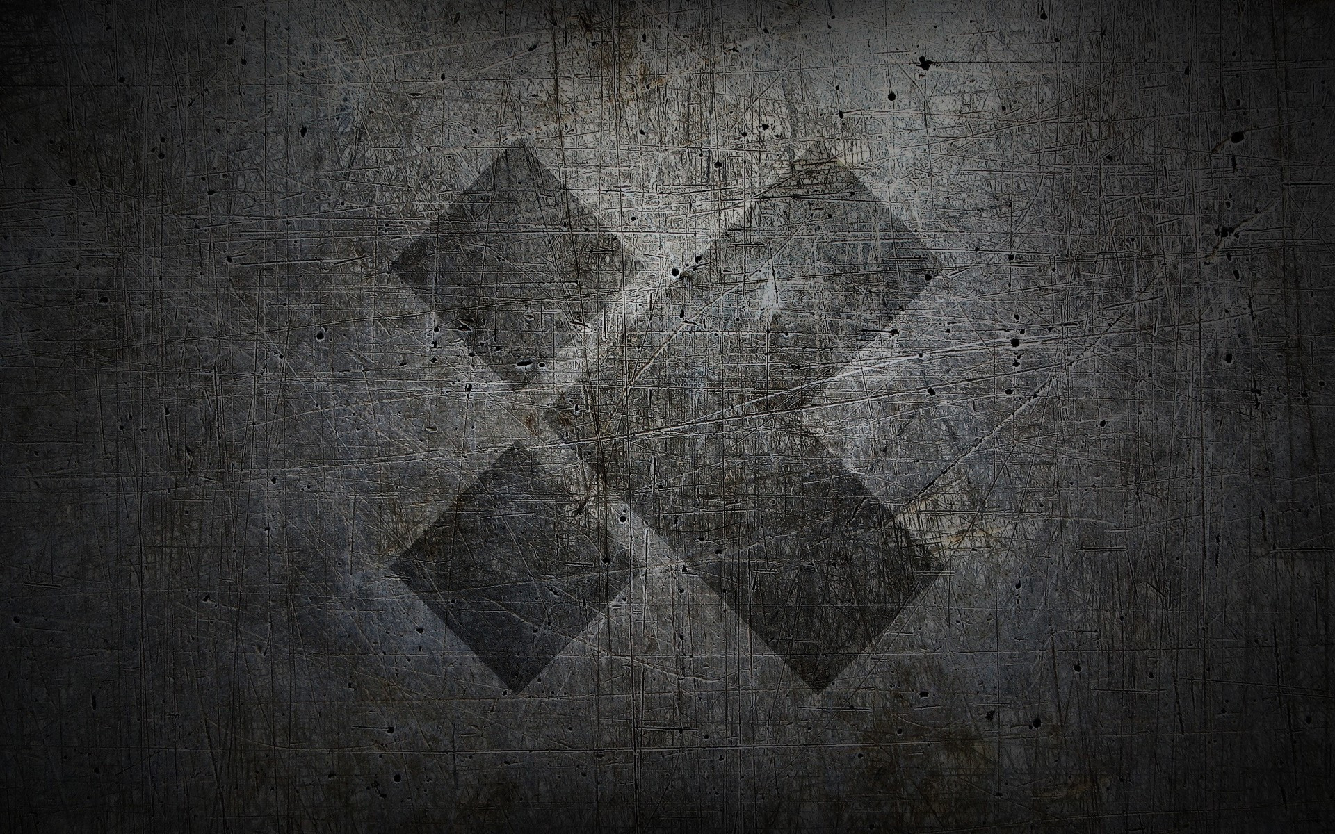 Metallo grunge, Rombi, Texture, Grigio scuro, 1920x1200, sfondo per PC