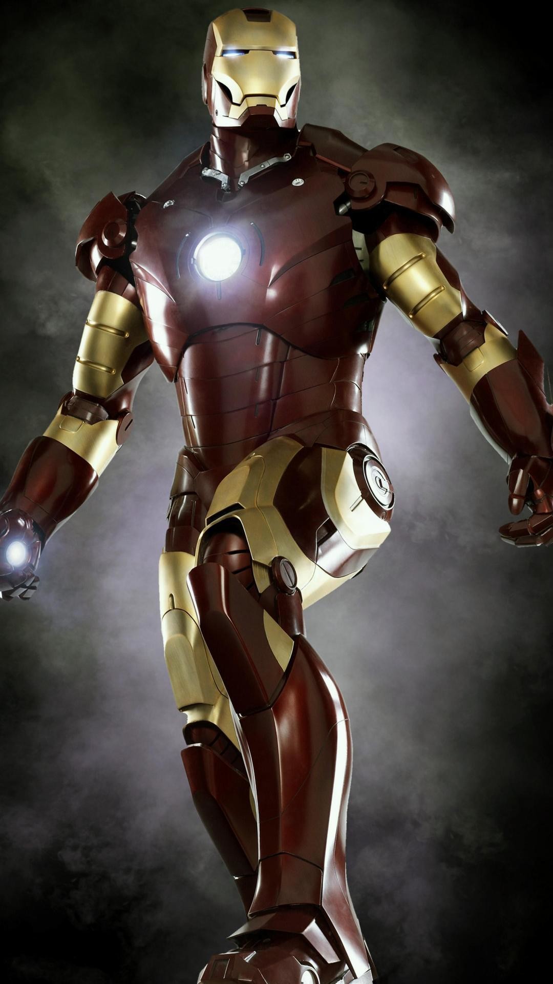Iron Man, Mark III, Armatura, Fumo, Full HD, sfondo per smartphone