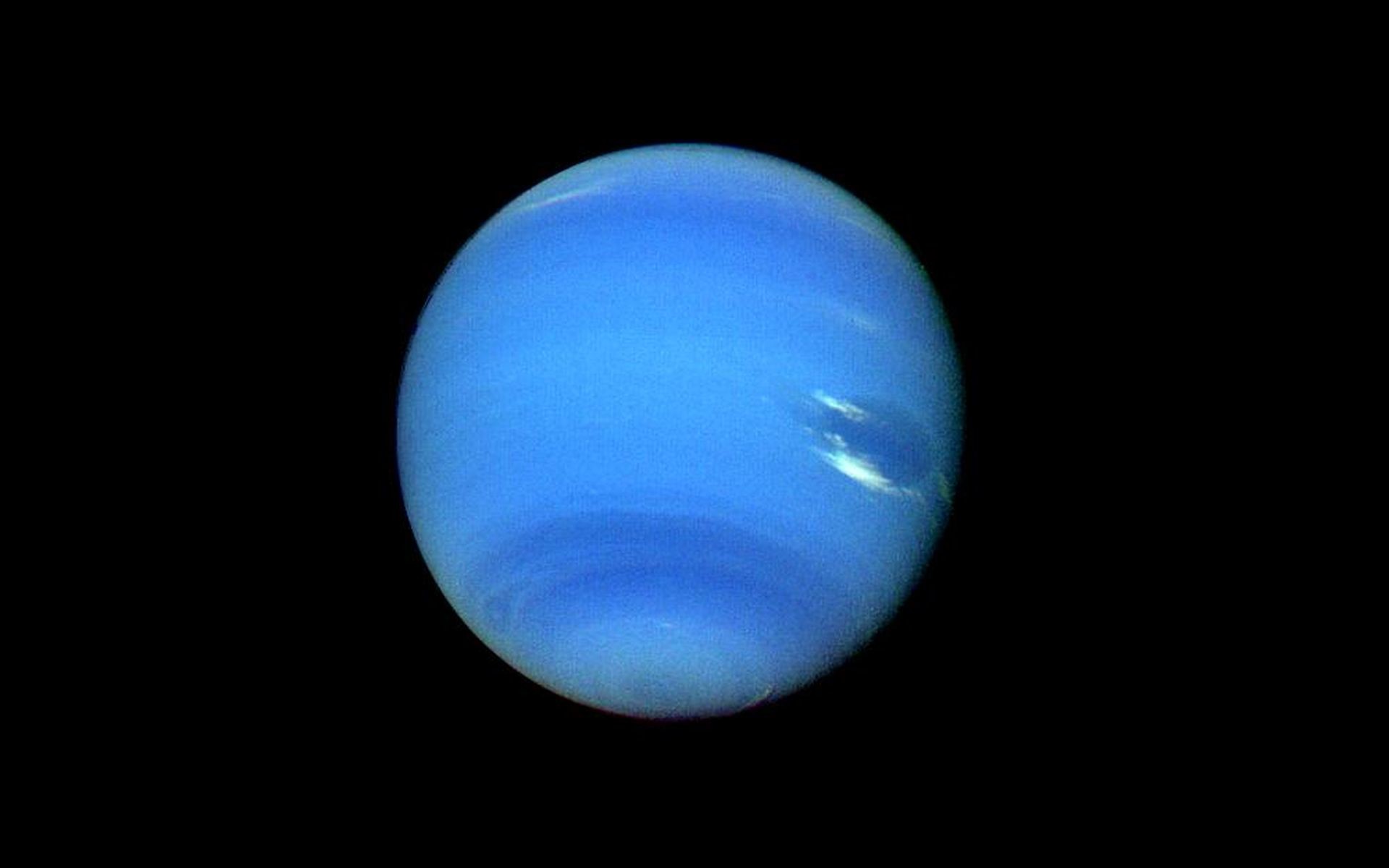 Nettuno, Voyager 2, Pianeta blu, Full HD, sfondo per portatile