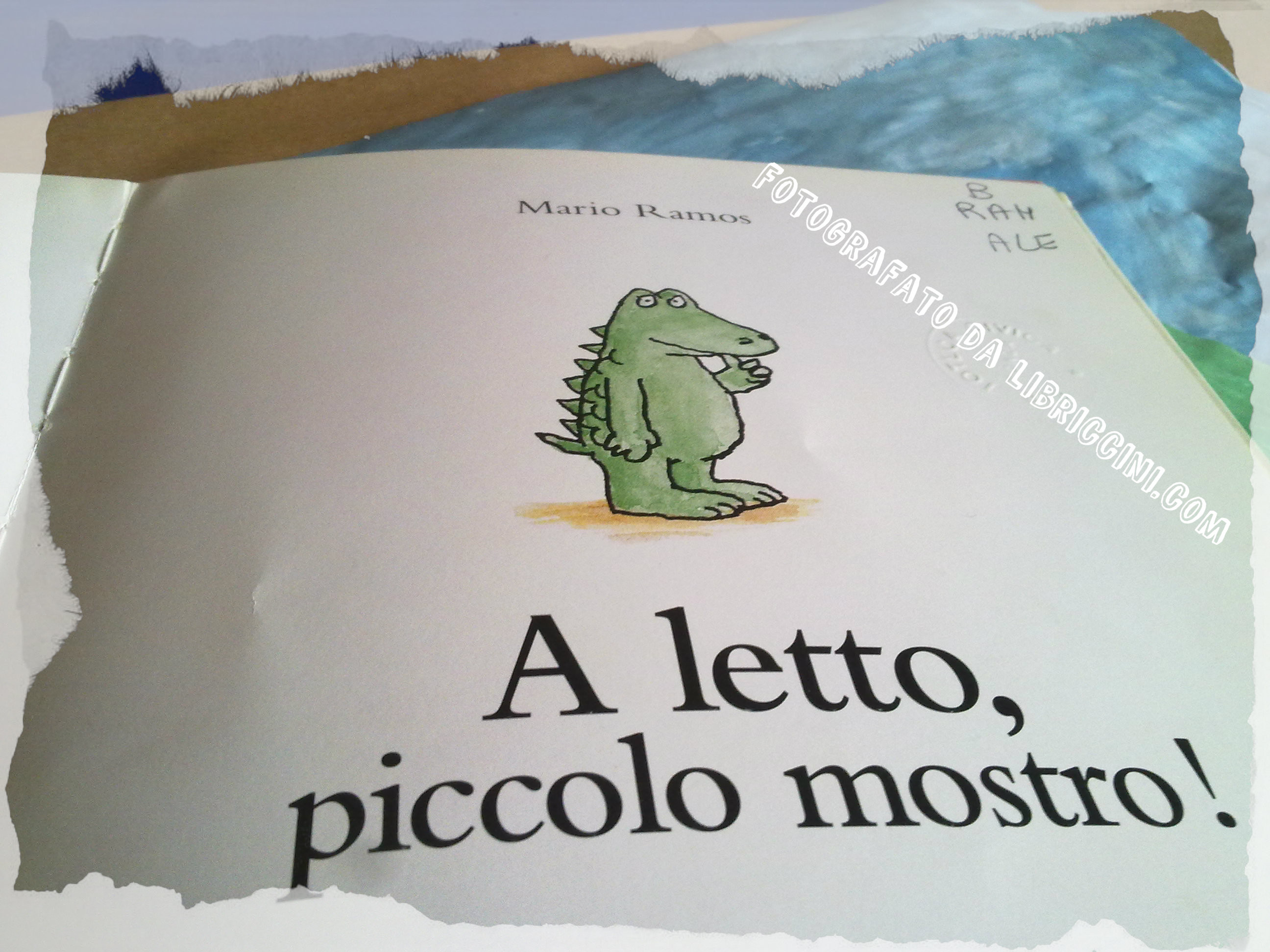 A letto, piccolo mostro!, Mario Ramos, Libro per bambini, 2K, schermata di blocco iPad