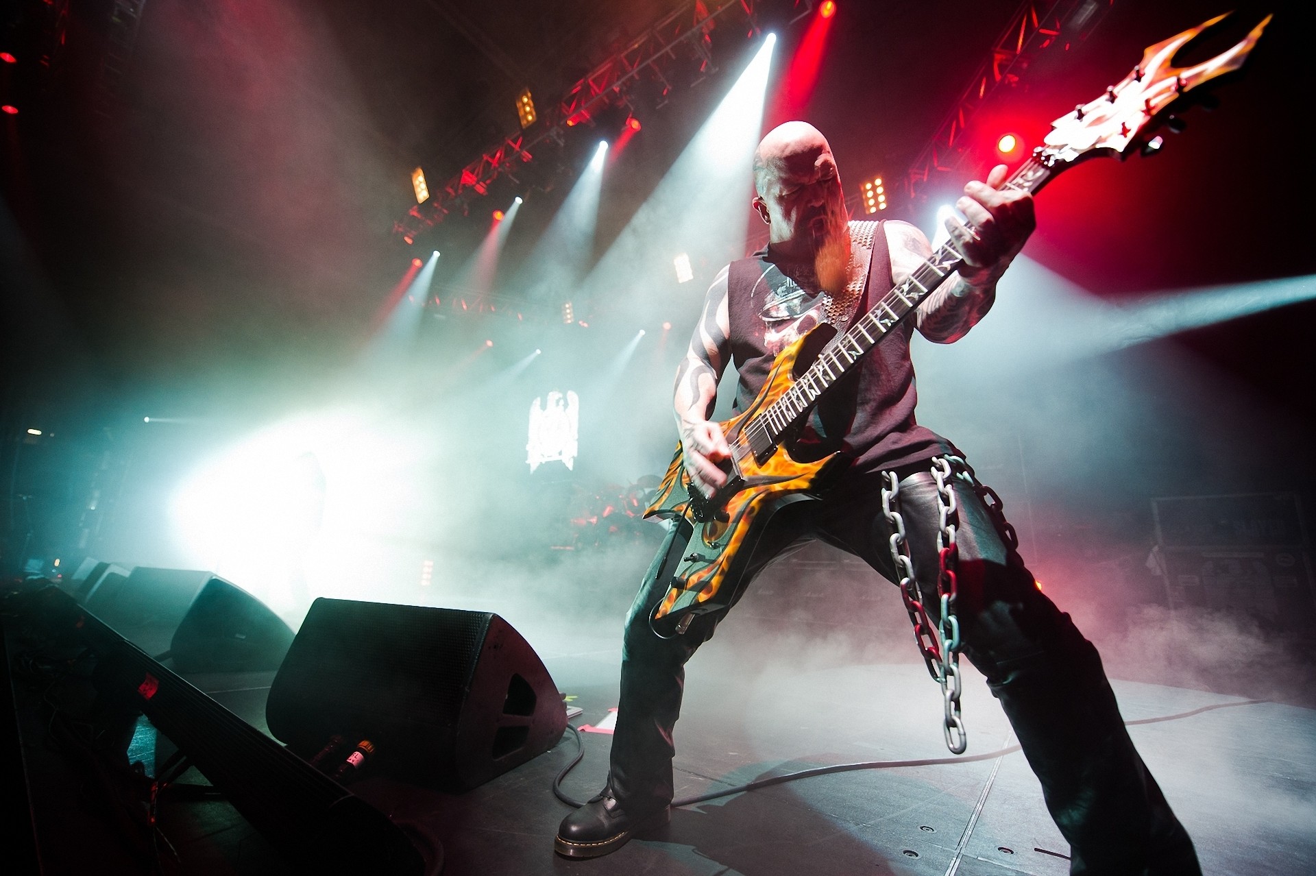 Kerry King, Slayer, Chitarrista, Concerto, Palco, Full HD, sfondo per PC e portatile