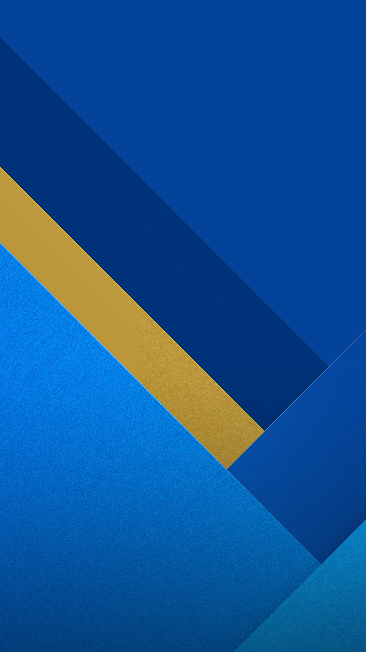 Material design, Geometrico, Blu, Oro, sfondo Samsung S7 verticale