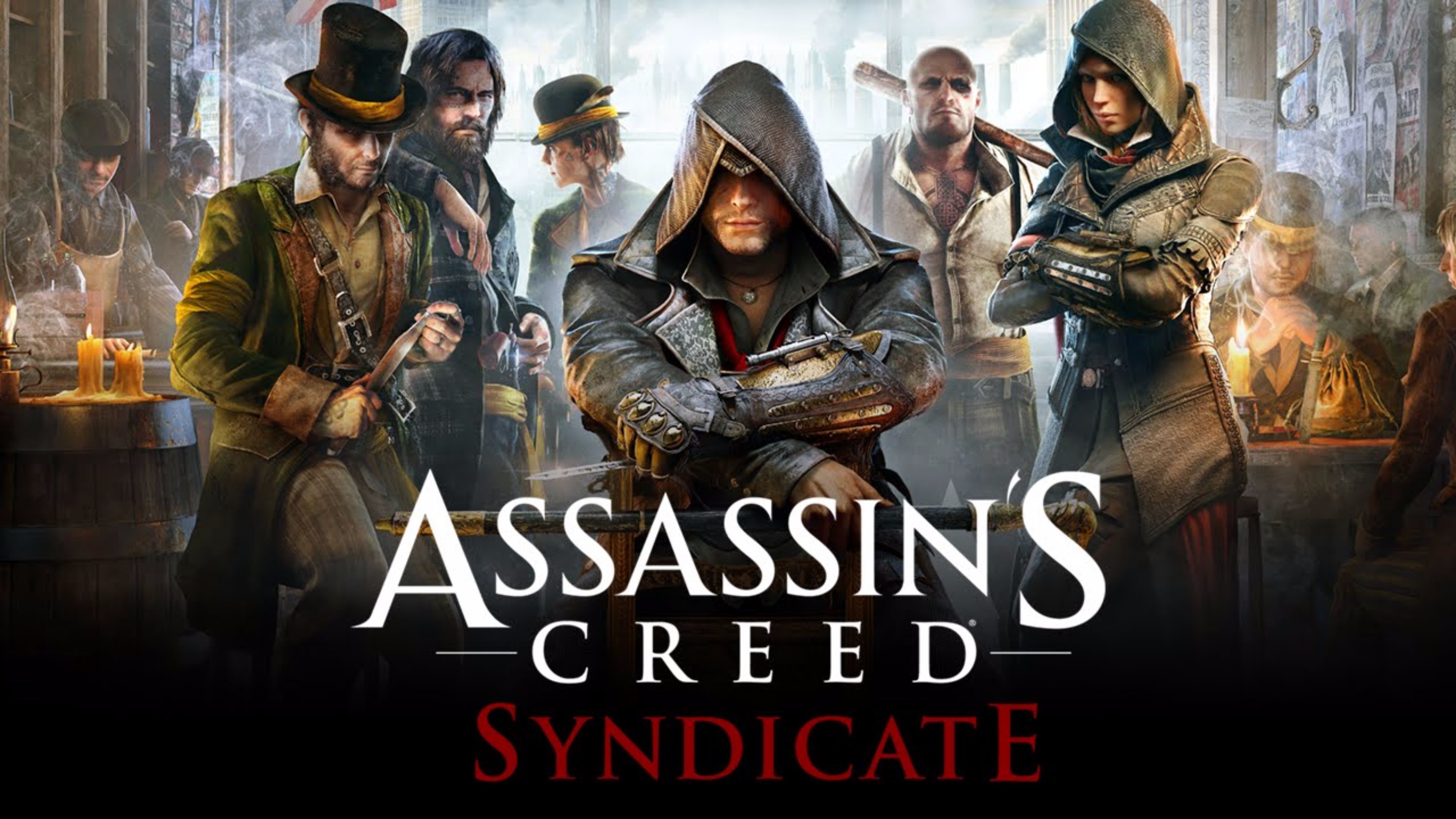 Jacob Frye, Evie Frye, Assassin's Creed Syndicate, Banda dei Rooks, Logo, sfondo 3840x2160 per PC