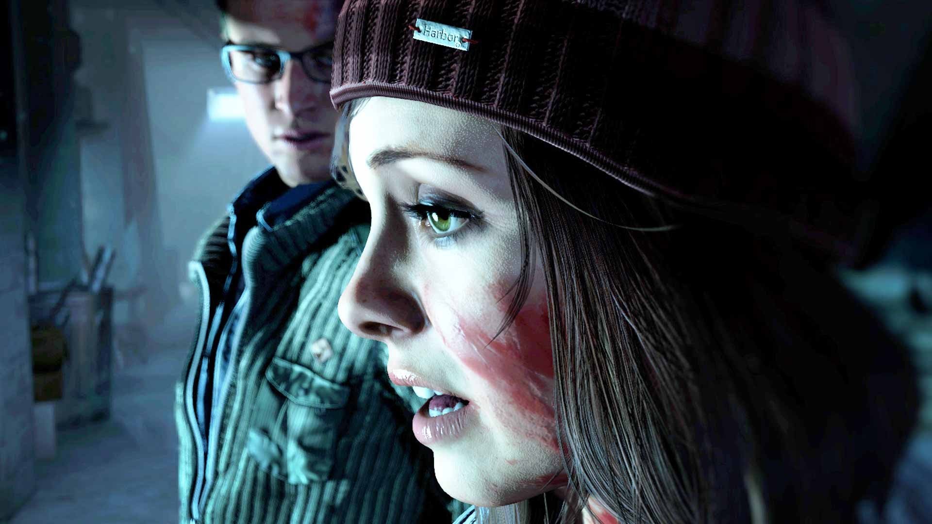 Until Dawn, Ashley, Chris, Sangue, Paura, Full HD, sfondo desktop