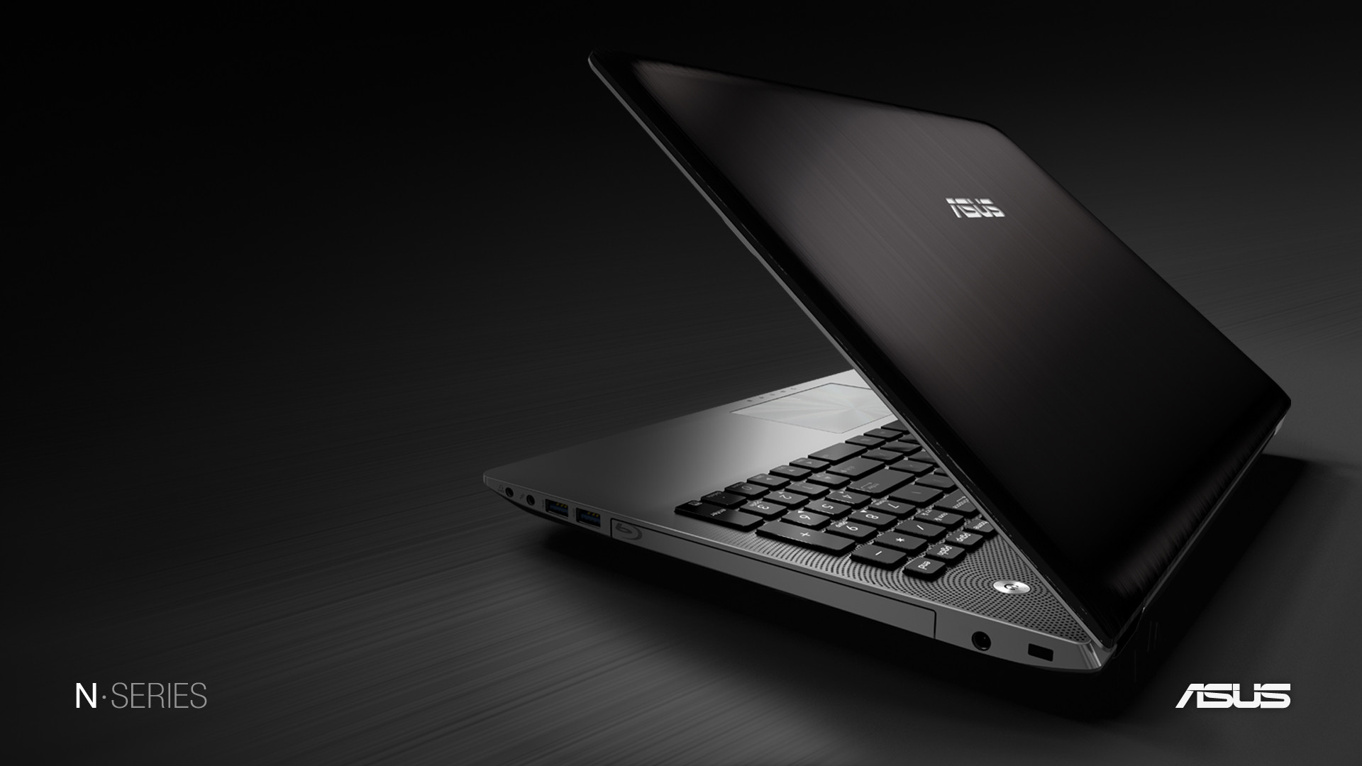 ASUS N-Series, Laptop, Nero, Grigio, Full HD 1080p, sfondo desktop