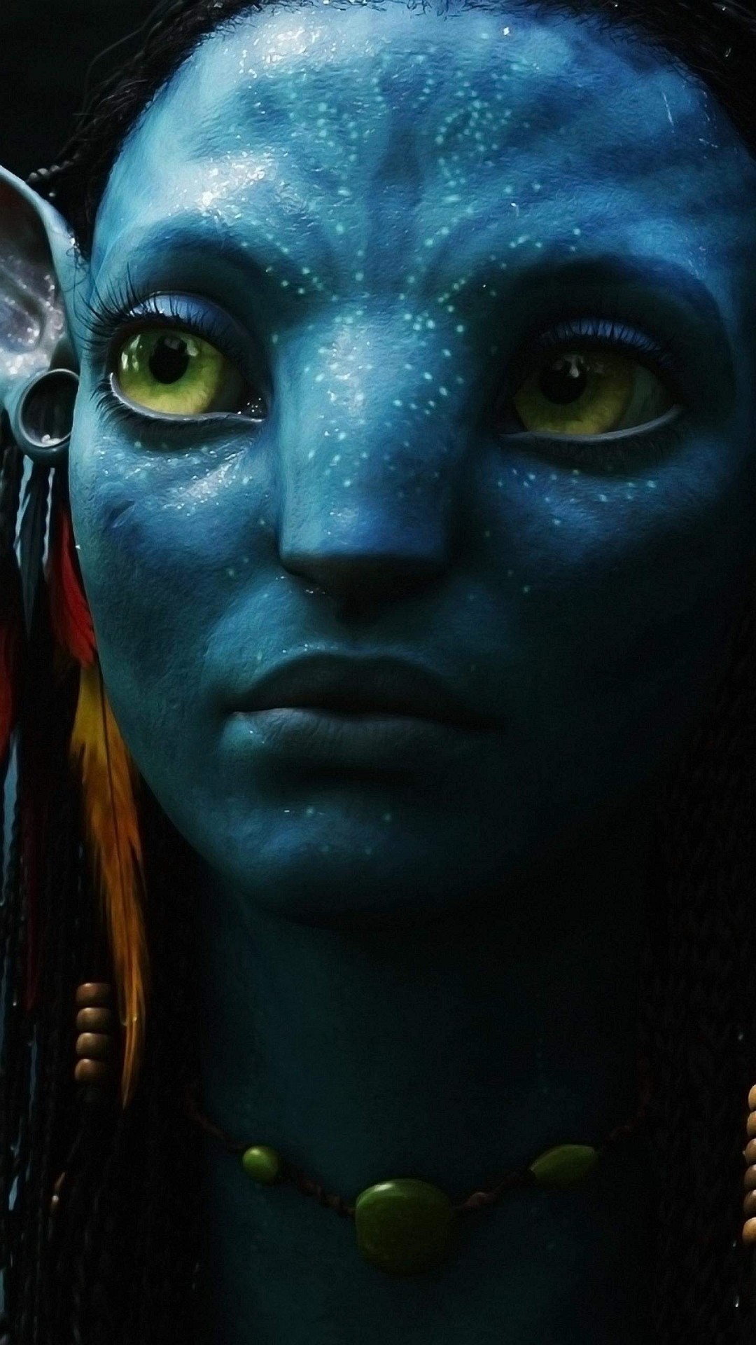 Neytiri, Avatar, Na'vi, Primo piano, sfondo iPhone 5S