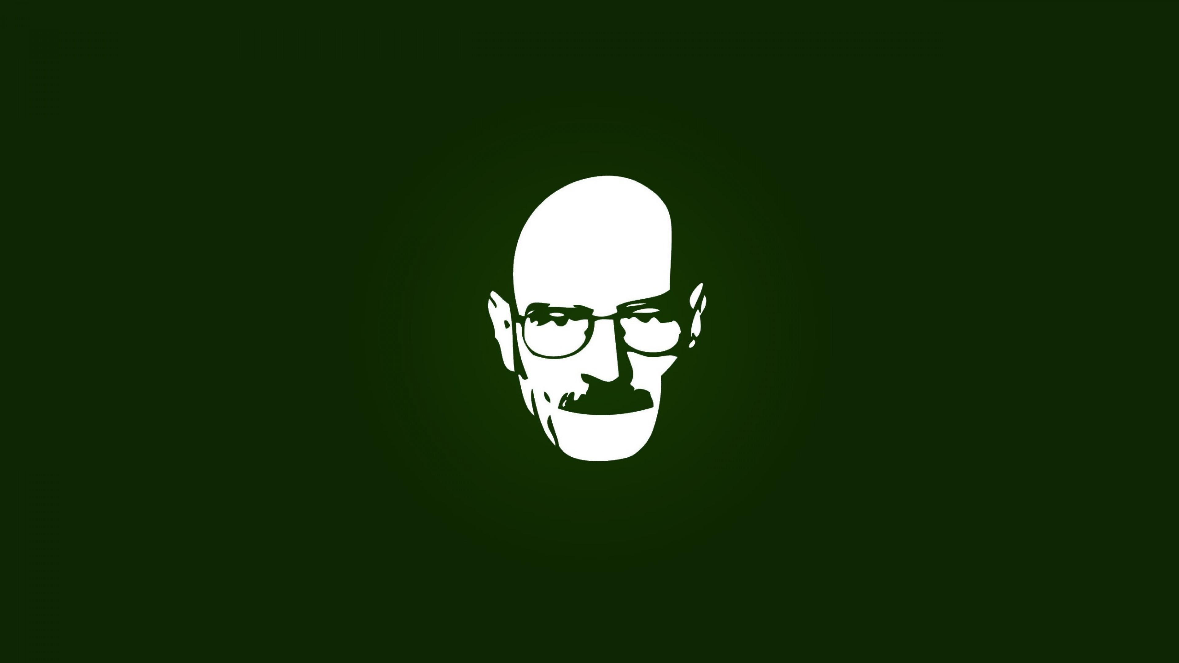 Heisenberg, Walter White, Breaking Bad, Minimalista, Verde scuro, sfondo 4K per computer