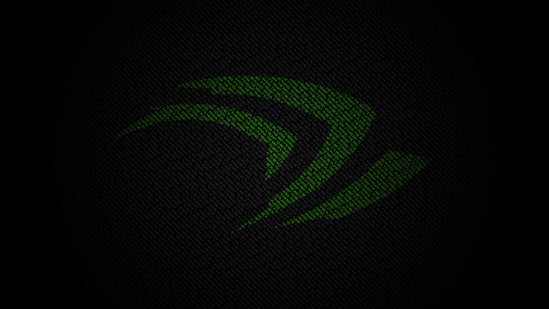 Nvidia, Logo, Verde scuro, Minimalismo, Full HD, sfondo per PC e portatile