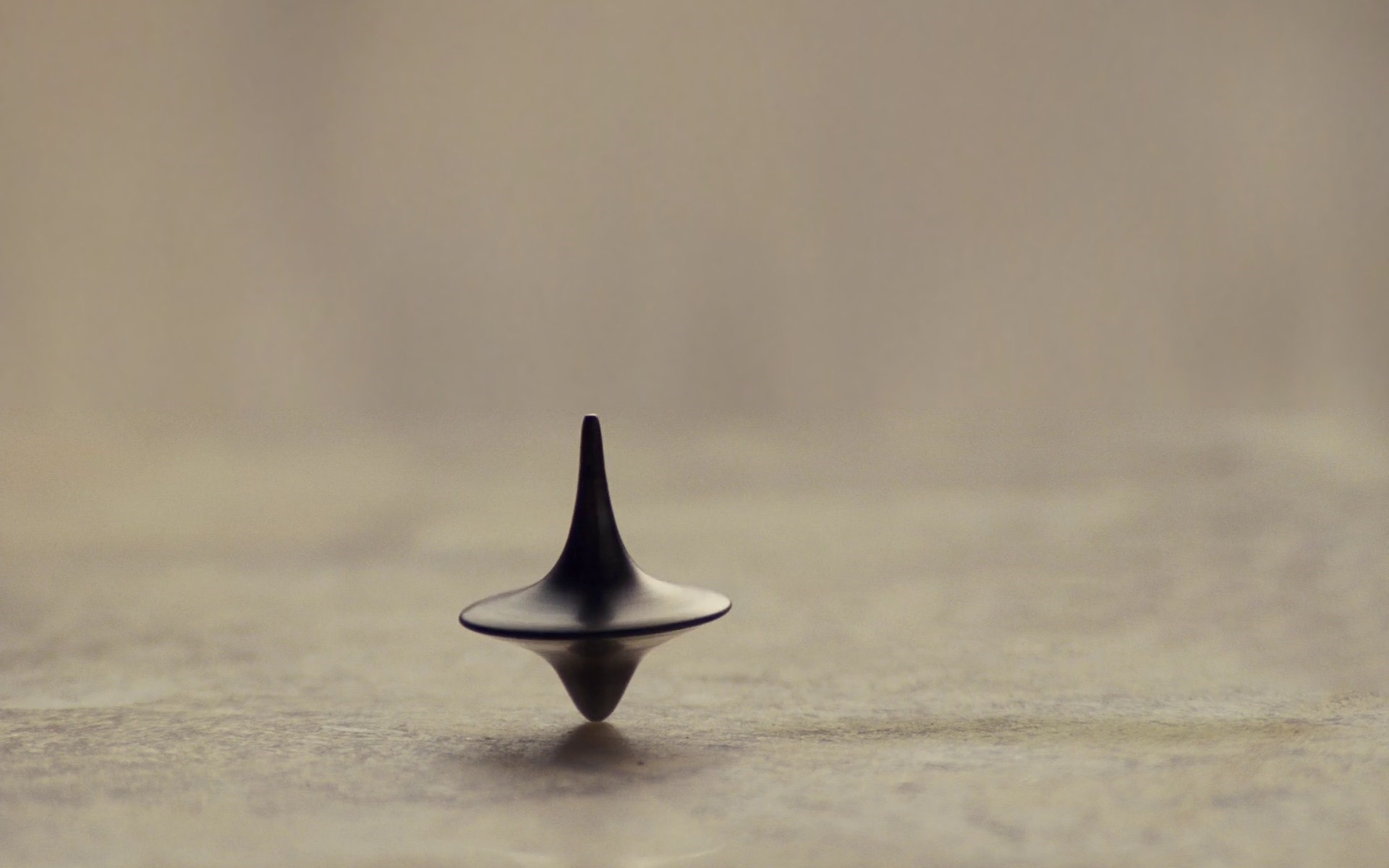 Minimalismo, Inception, Trottola, Beige, 1920x1200, sfondo MacBook Pro