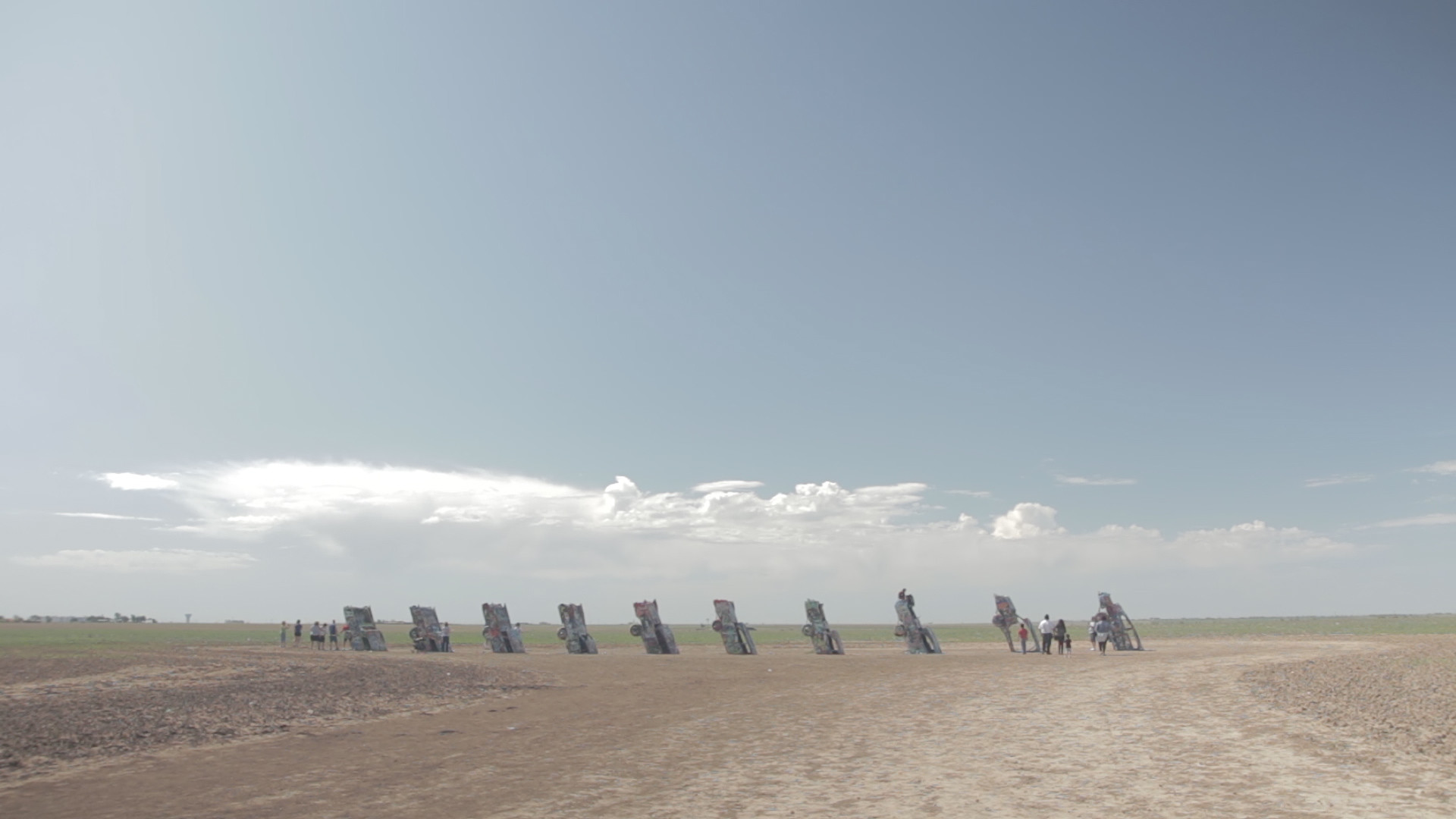 Cadillac Ranch, Amarillo, Texas, Route 66, Arte pubblica, Pianura, sfondo Full HD per portatile