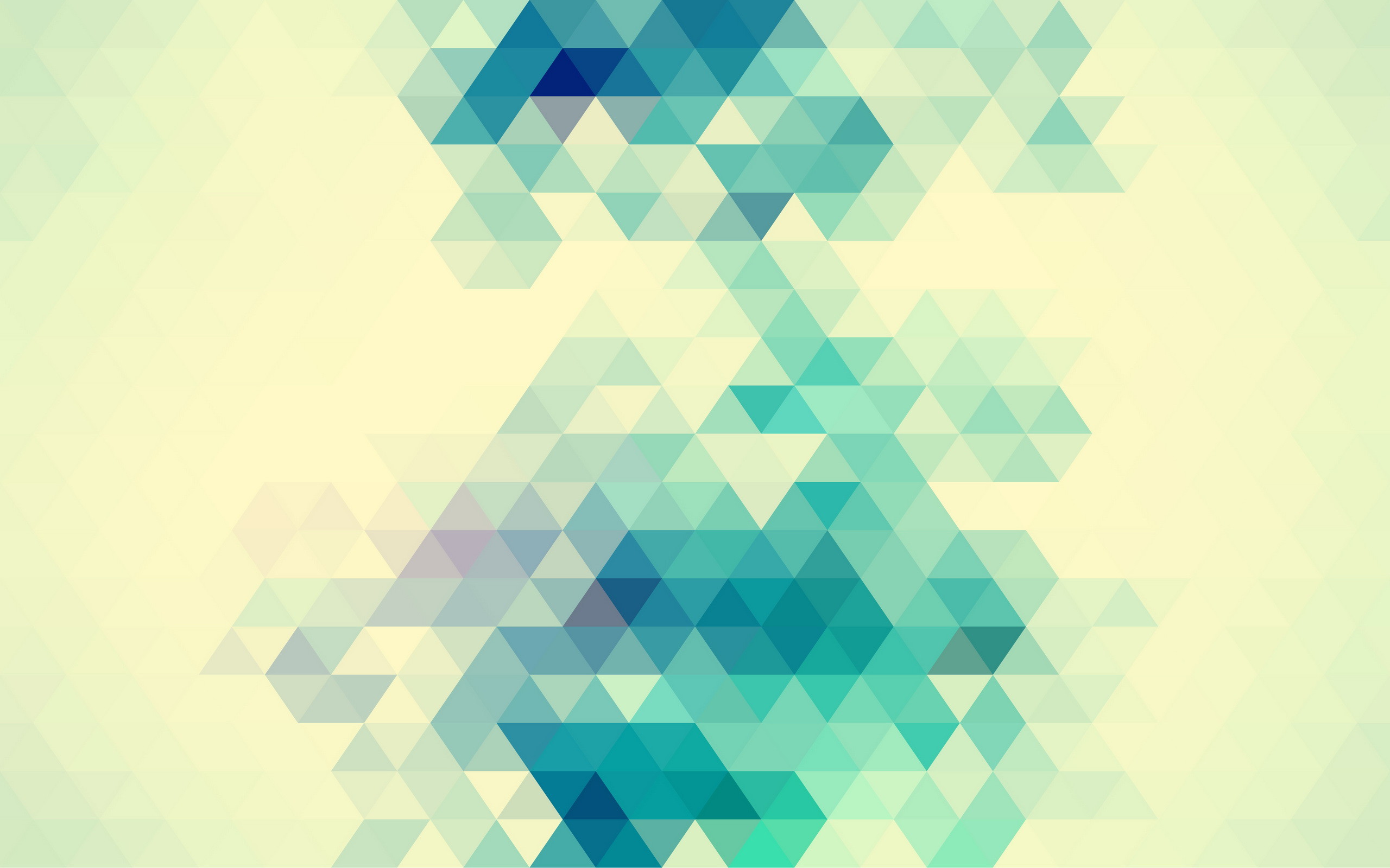 Triangoli, Mosaico, Pastello, 2K 1600p, sfondo desktop