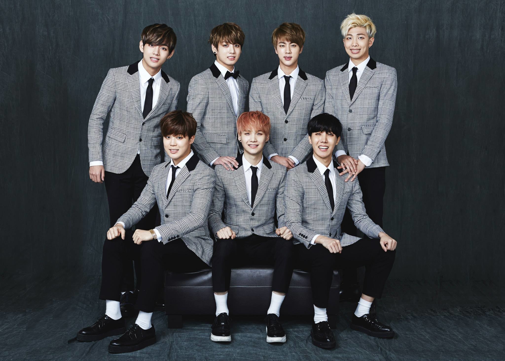BTS, Bangtan Boys, Giacche grigie, Servizio fotografico, Full HD, sfondo desktop
