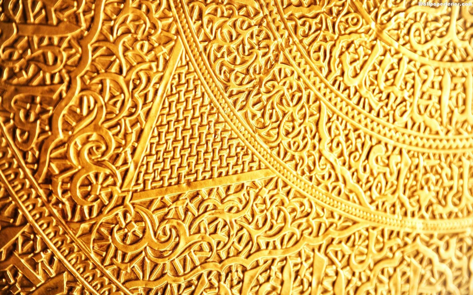 Oro sbalzato, Ornamenti, Arabeschi, Texture, 1920x1200, sfondo per PC