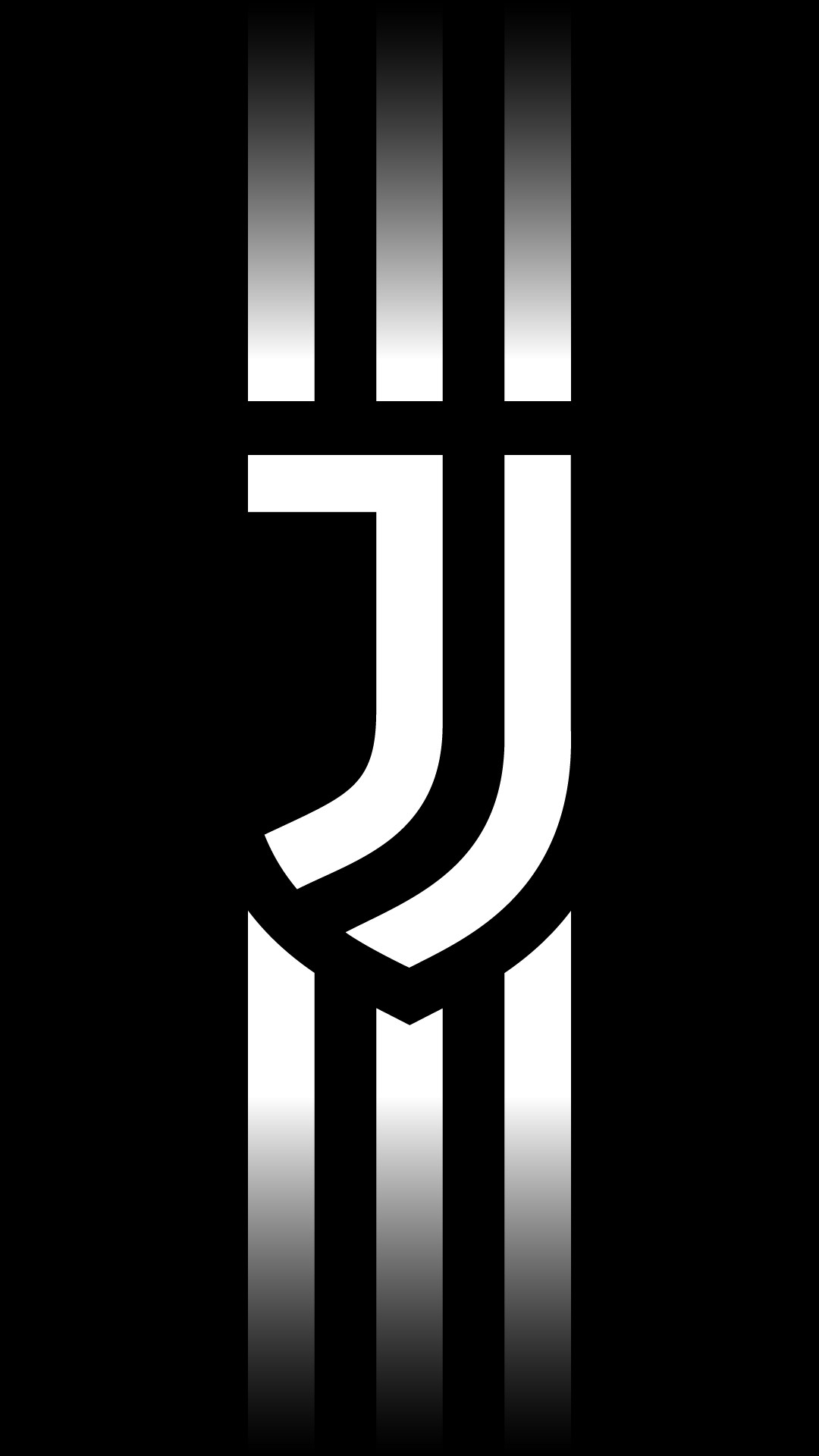 Juventus, Logo J, Strisce bianconere, Full HD, sfondo per iPhone e Android
