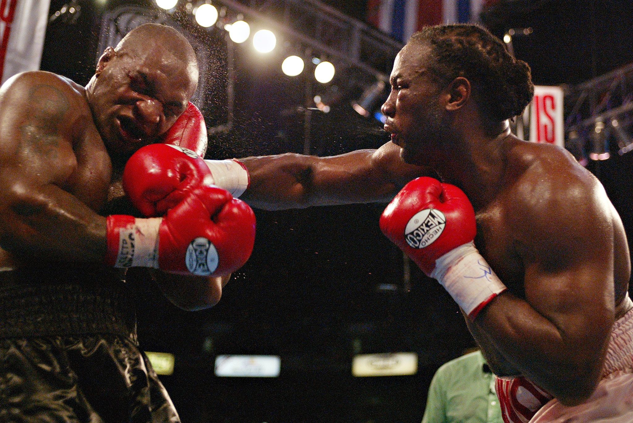Mike Tyson, Lennox Lewis, Incontro, Pugno, Ring, Full HD, sfondo per PC e portatile
