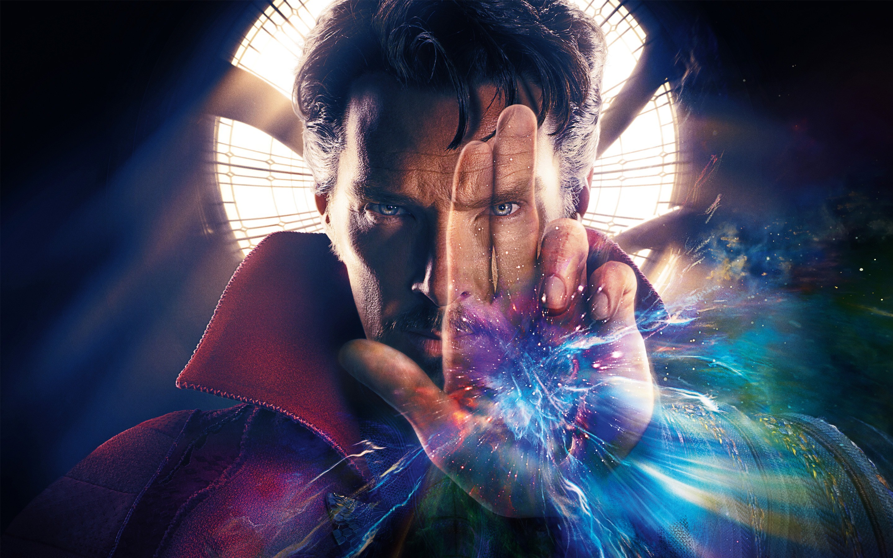 Doctor Strange, Benedict Cumberbatch, Magia, Poster, 2K, wallpaper per portatile