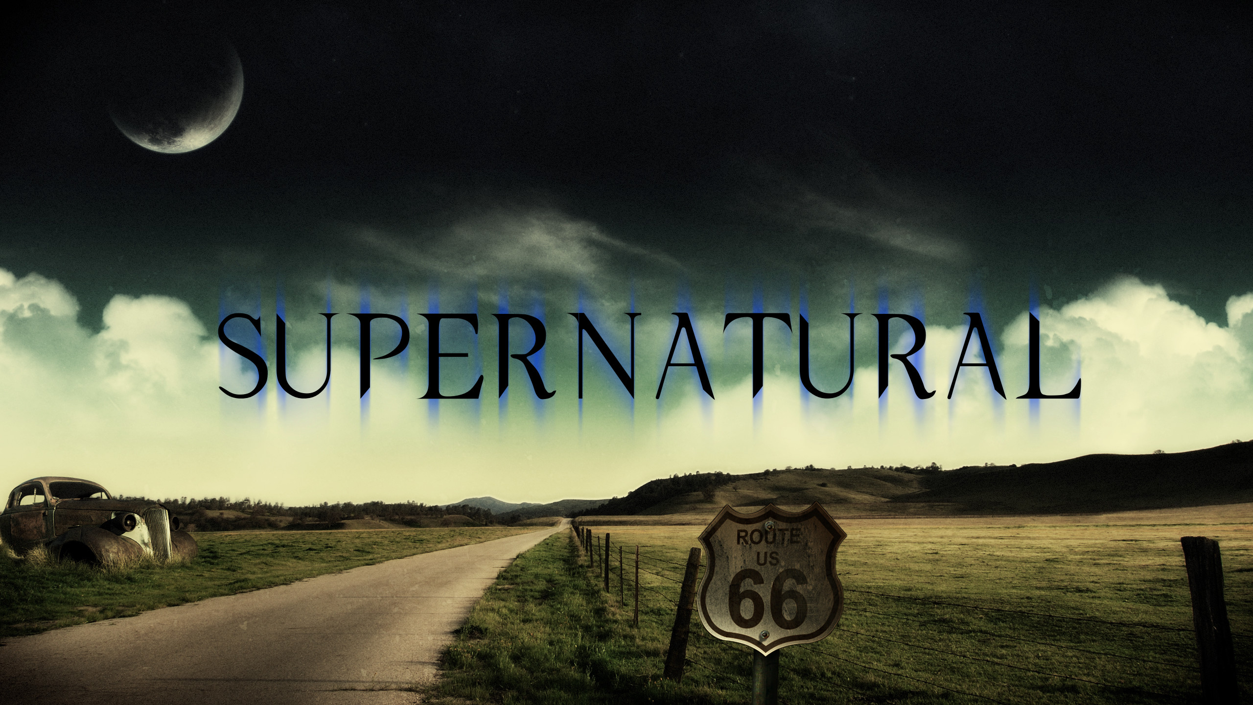 Supernatural, Route 66, Strada, Campagna, 2K, sfondo per PC