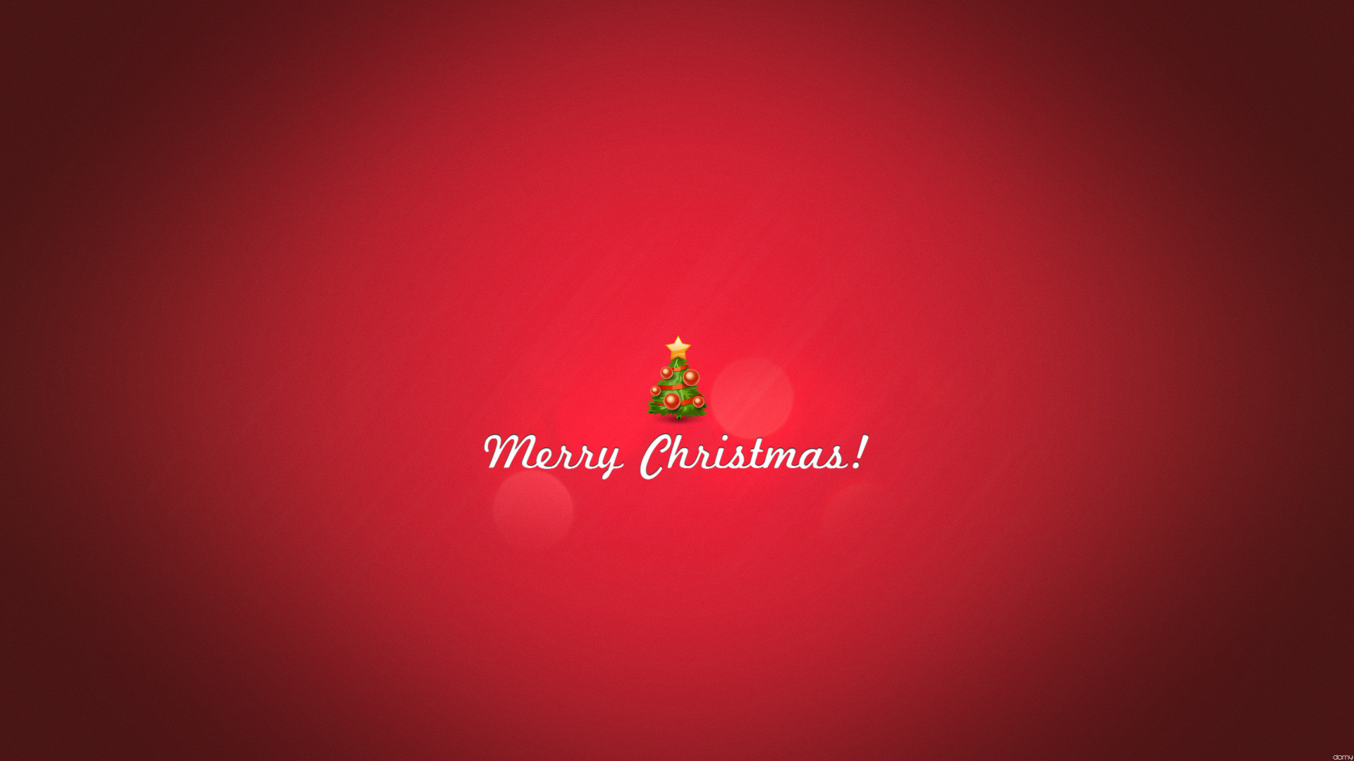 Buon Natale, Albero di Natale, Natale, Rosso, Full HD, wallpaper per computer