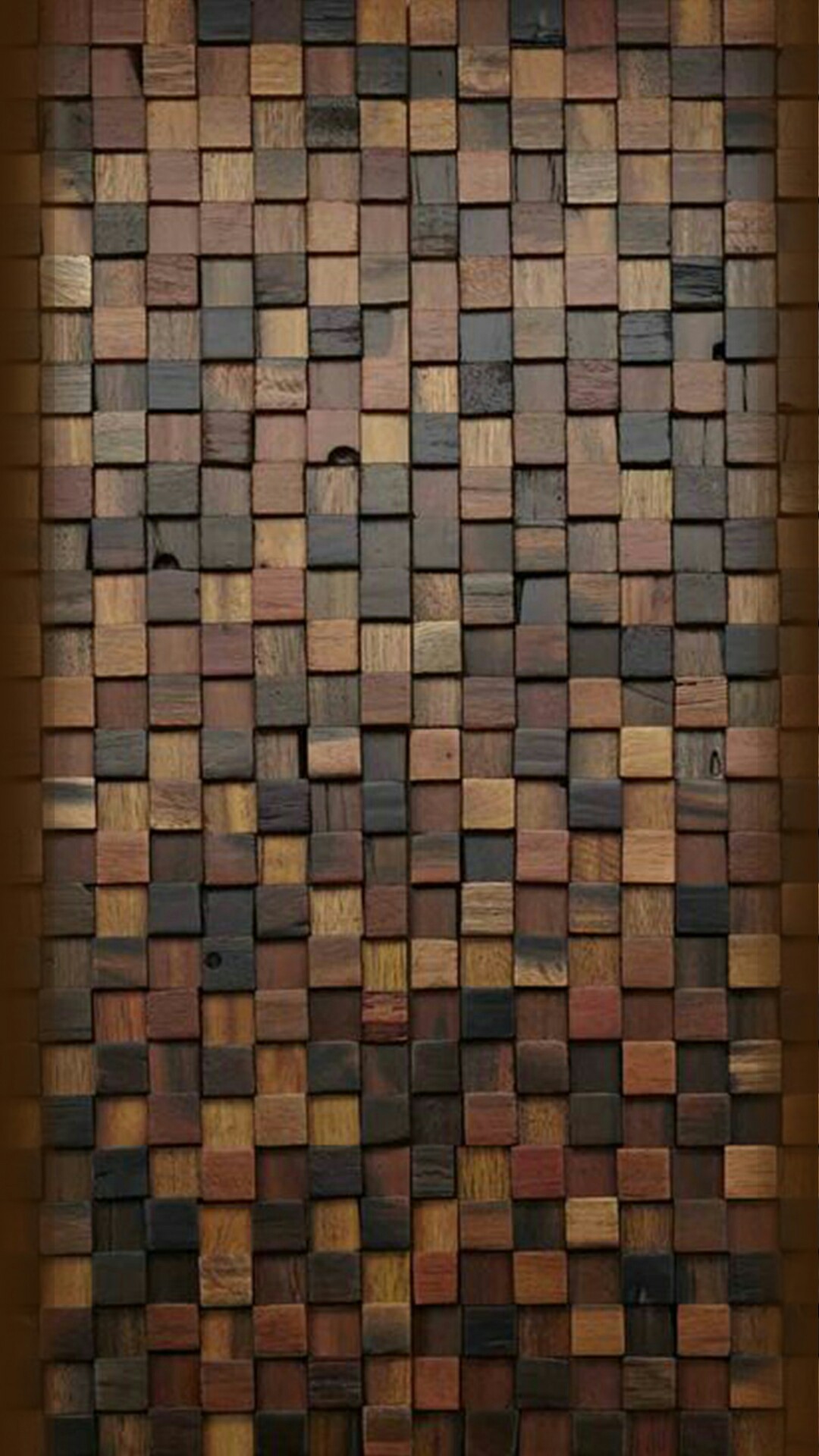 Mosaico di legno, Blocchi, Texture, Full HD, wallpaper per smartphone
