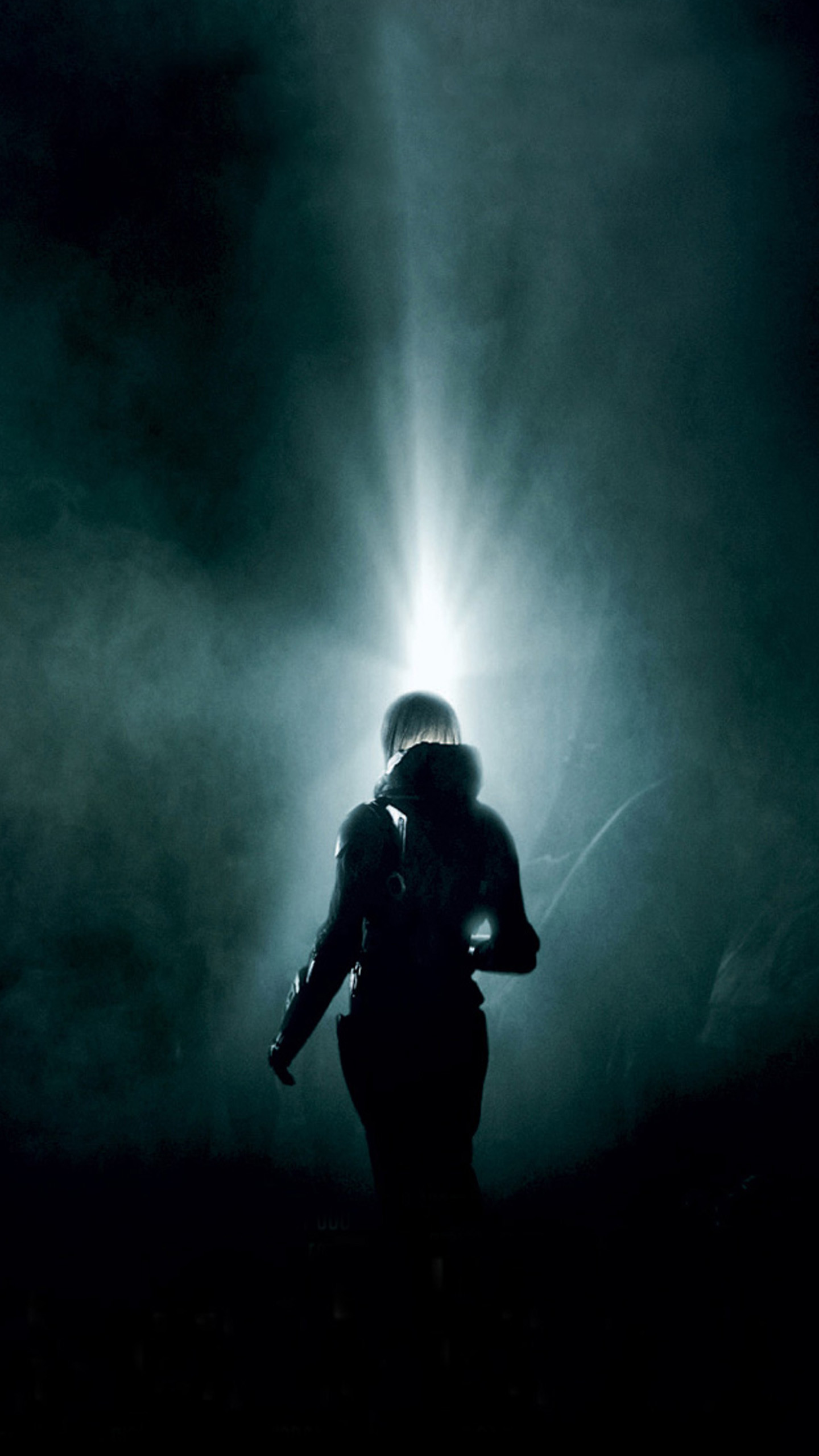 Silhouette, Raggio di luce, Fantascienza, Scuro, sfondo schermata di blocco LG G3