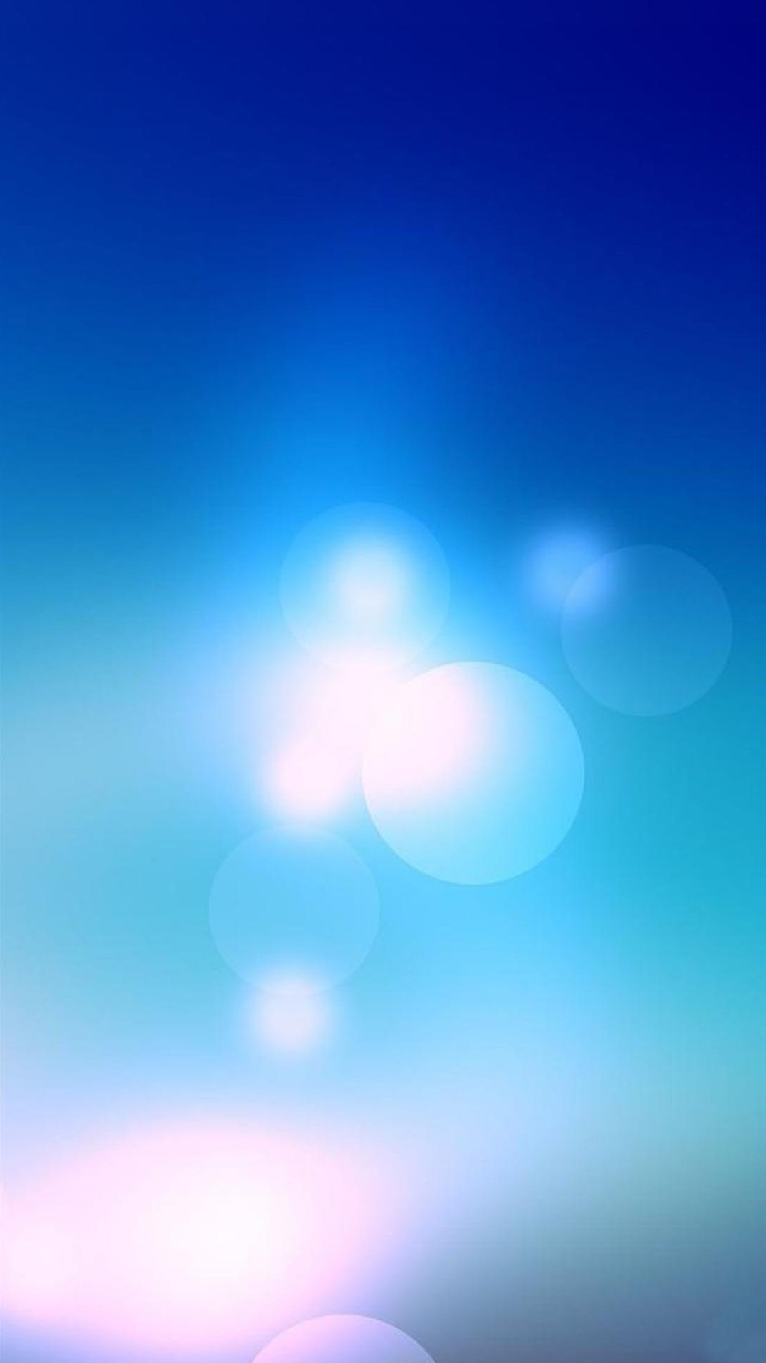 Bokeh, Luce, Blu, immagine di sfondo Samsung Galaxy