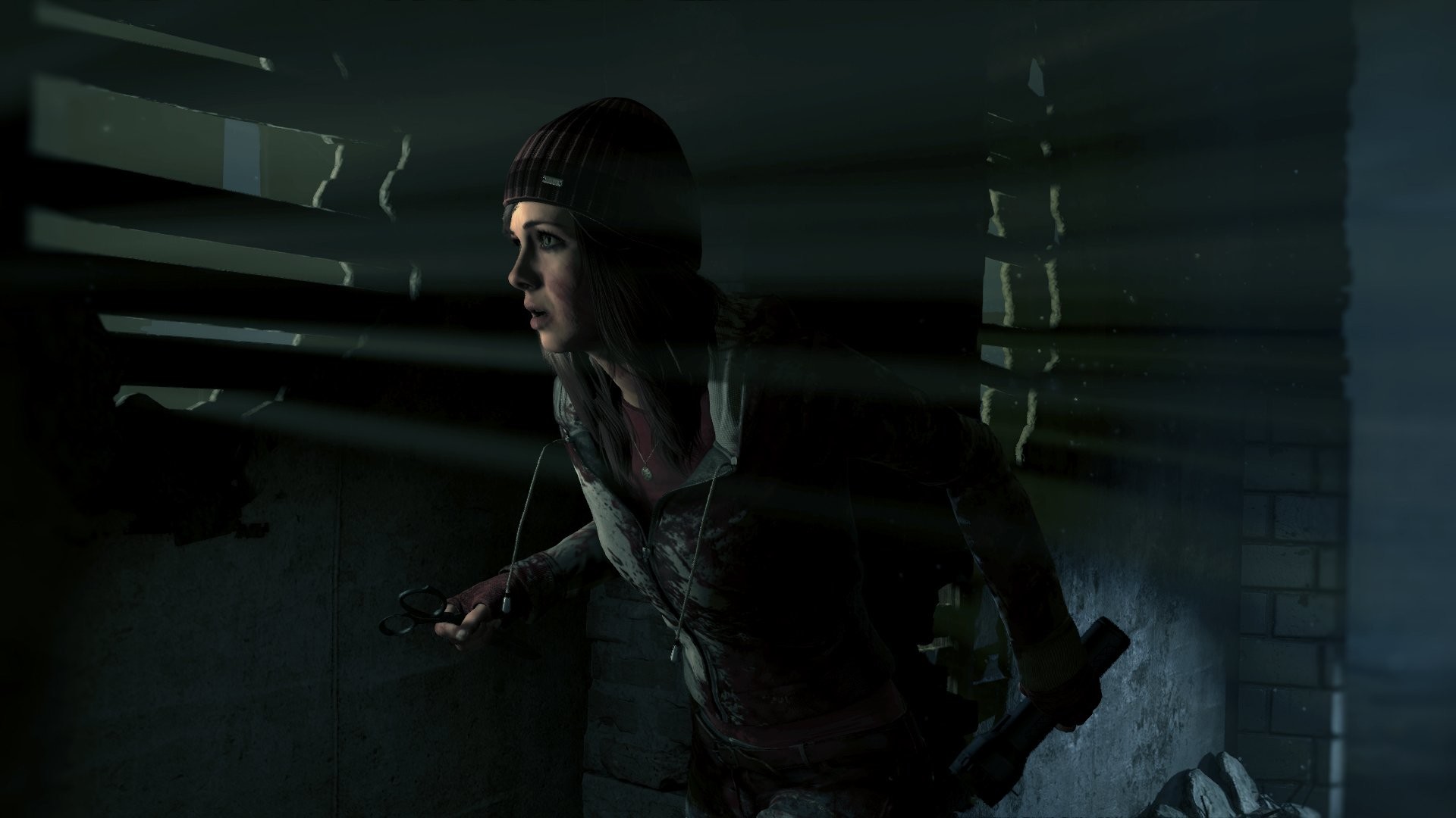 Until Dawn, Ashley, Buio, Esplorazione, Full HD, wallpaper per computer